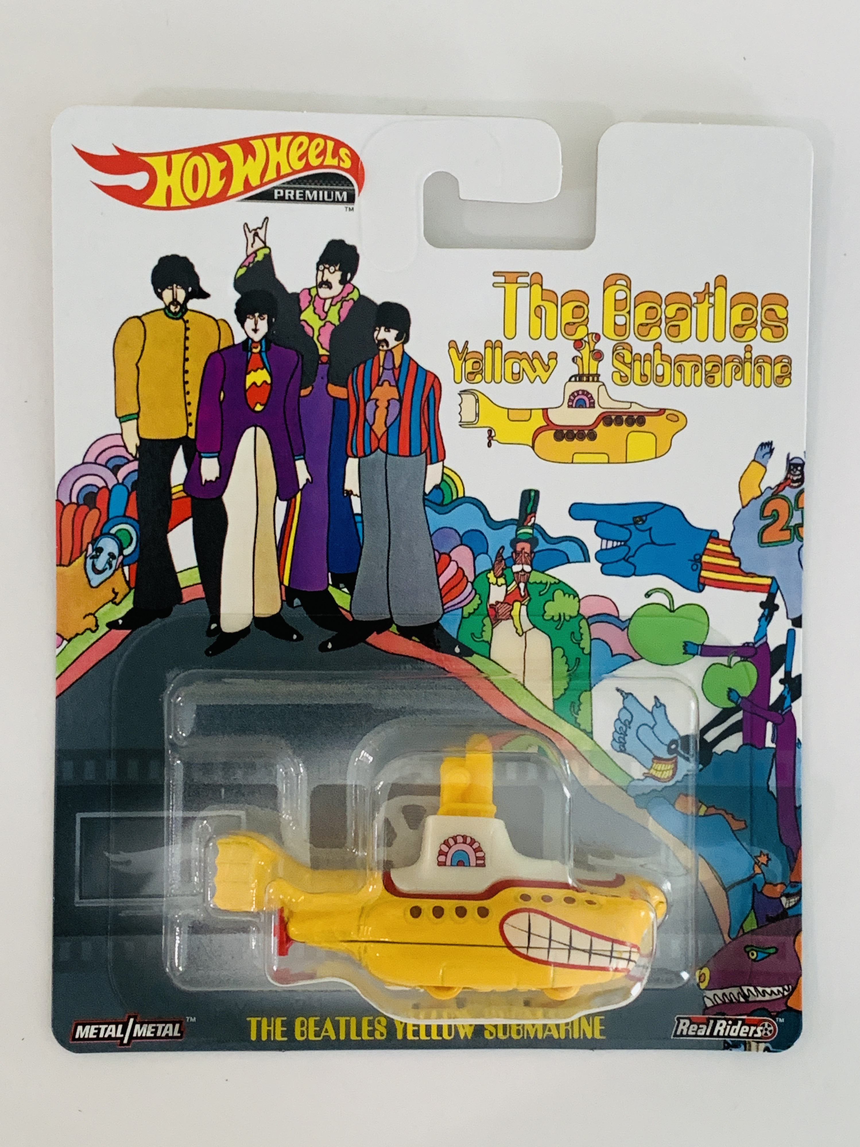 Hot Wheels Premium The Beatles Yellow Submarine