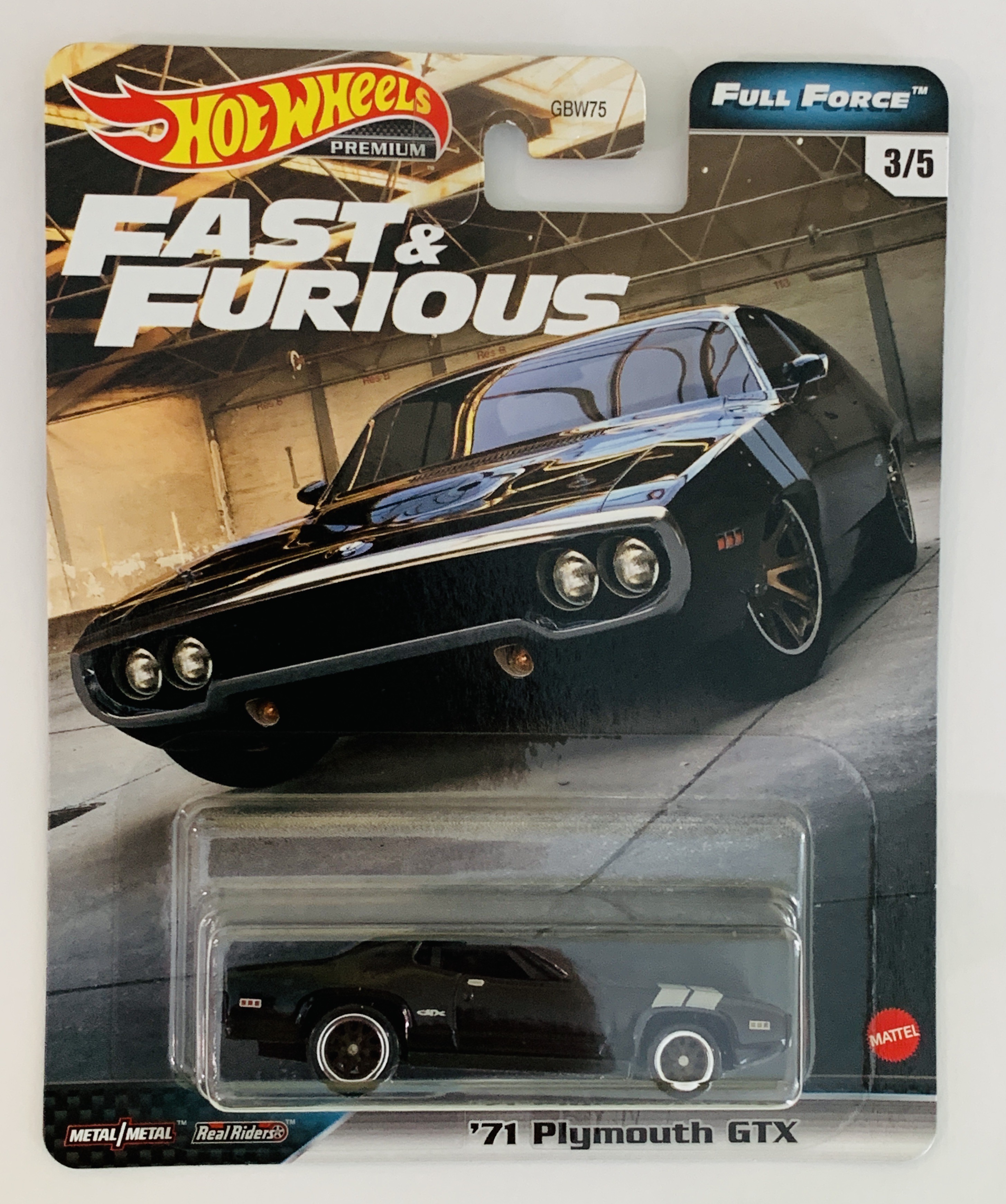 Hot Wheels Fast & Furious Full Force '71 Plymouth GTX