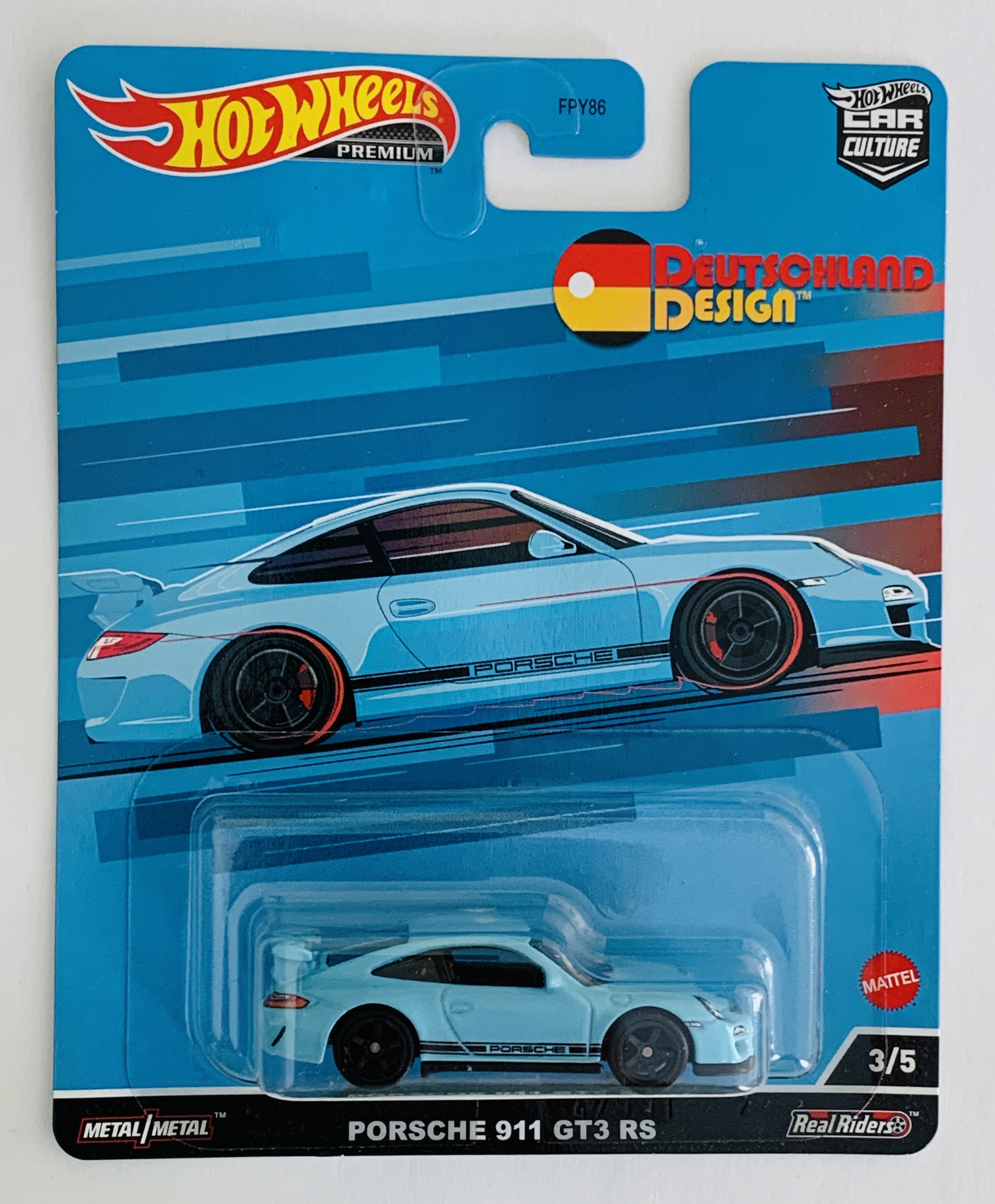 Hot Wheels Premium Deutschland Design Porsche 911 GT3 RS