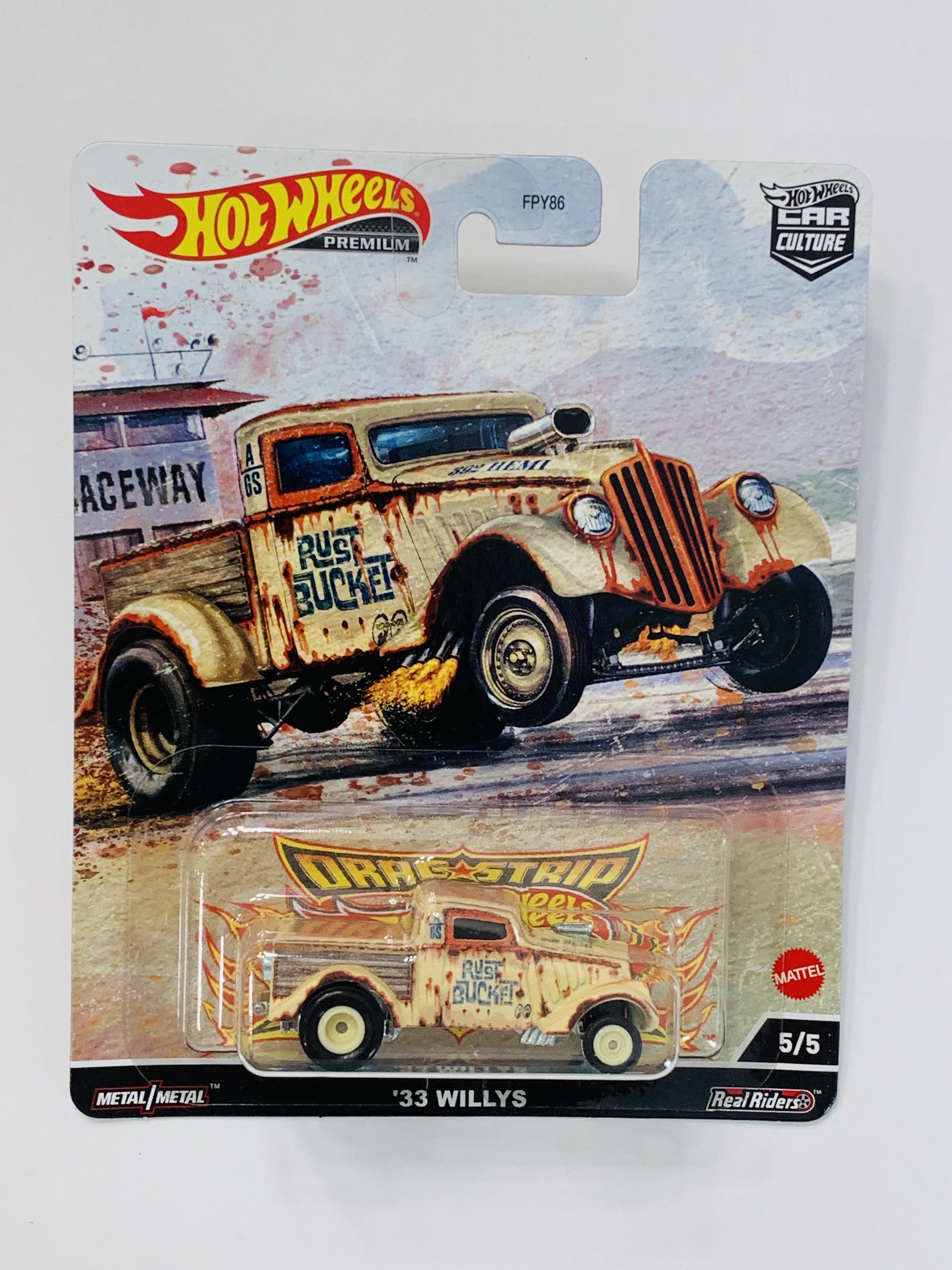 Hot Wheels Premium Drag Strip Demons '33 Willys