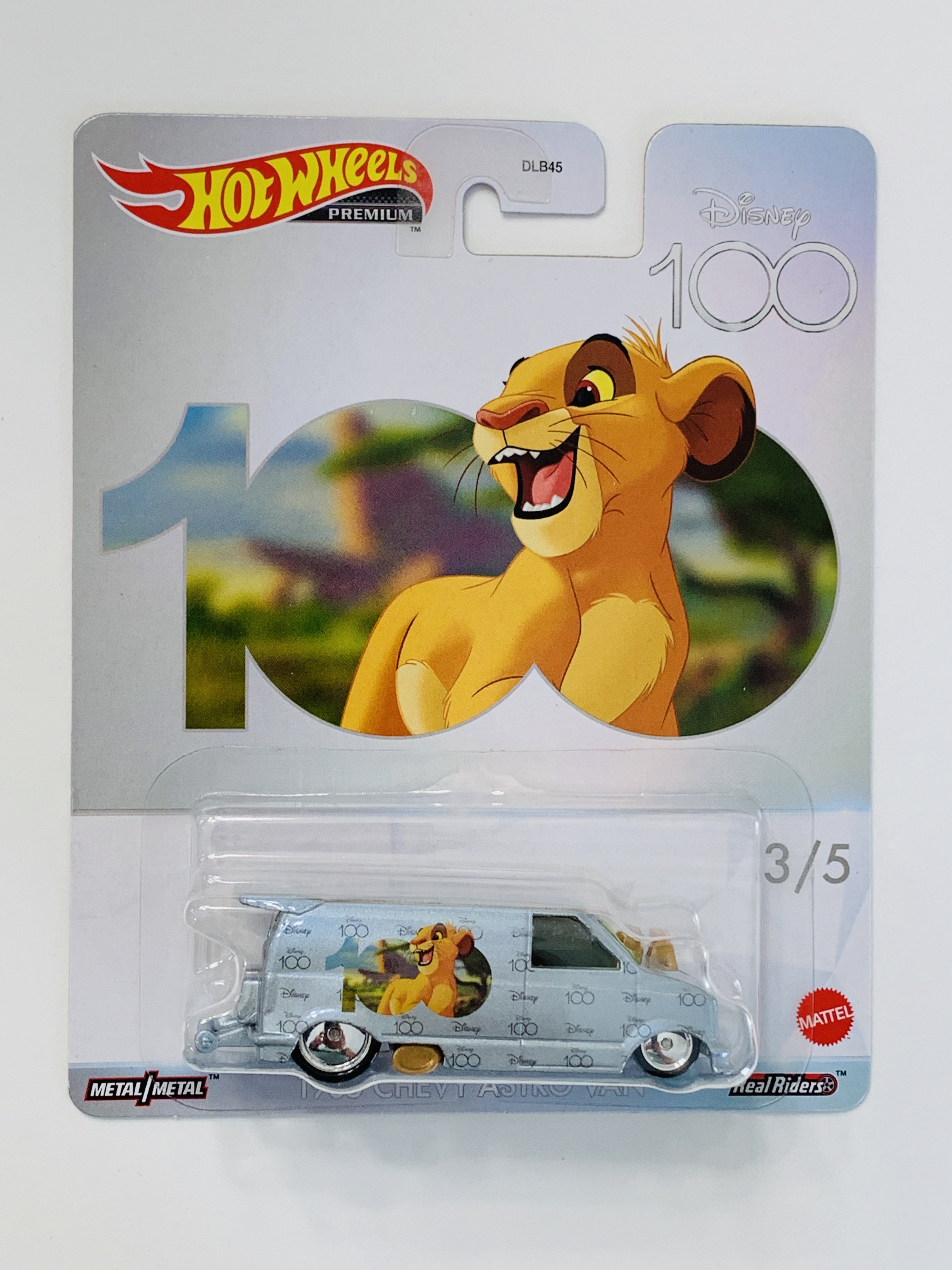 Hot Wheels Premium Disney Lion King 1985 Chevy Astro Van