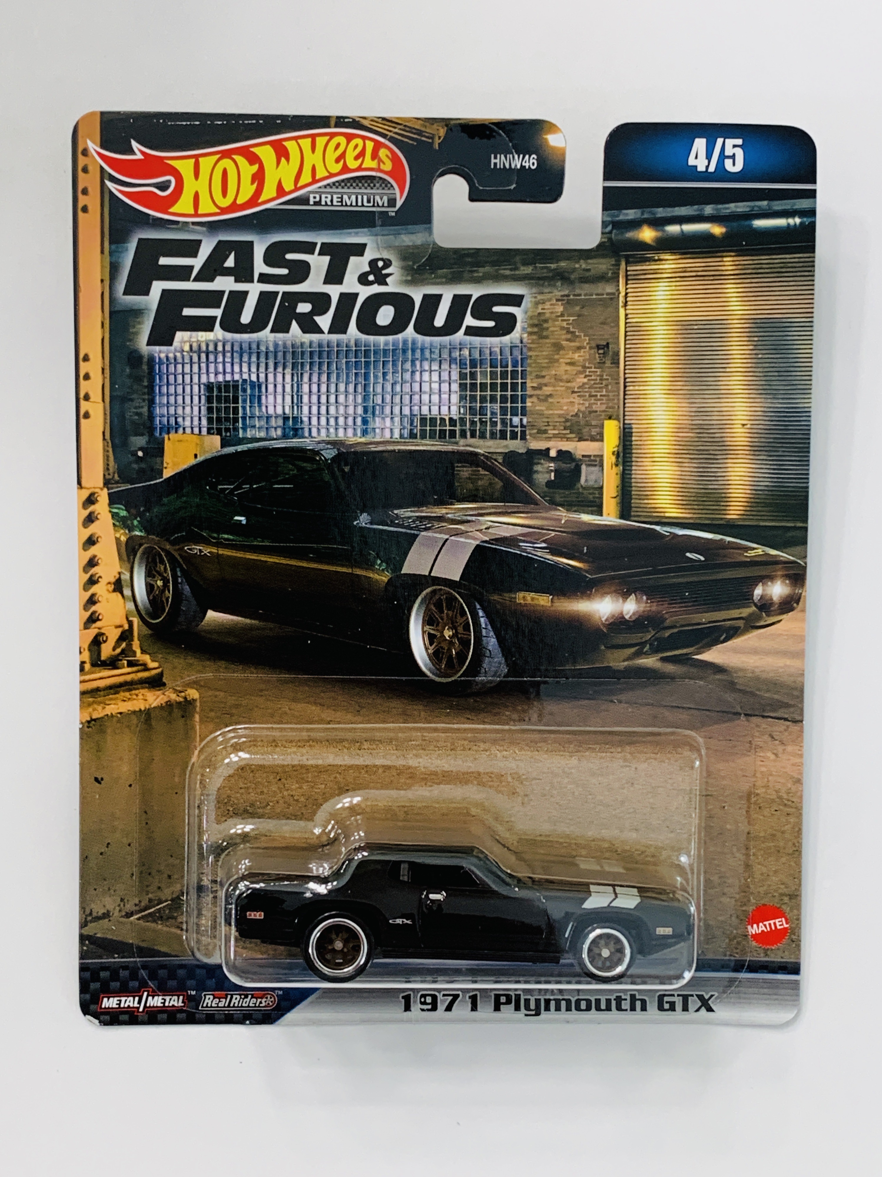 Hot Wheels Premium Fast & Furious The Fate Of The Furious 1971 Plymouth GTX