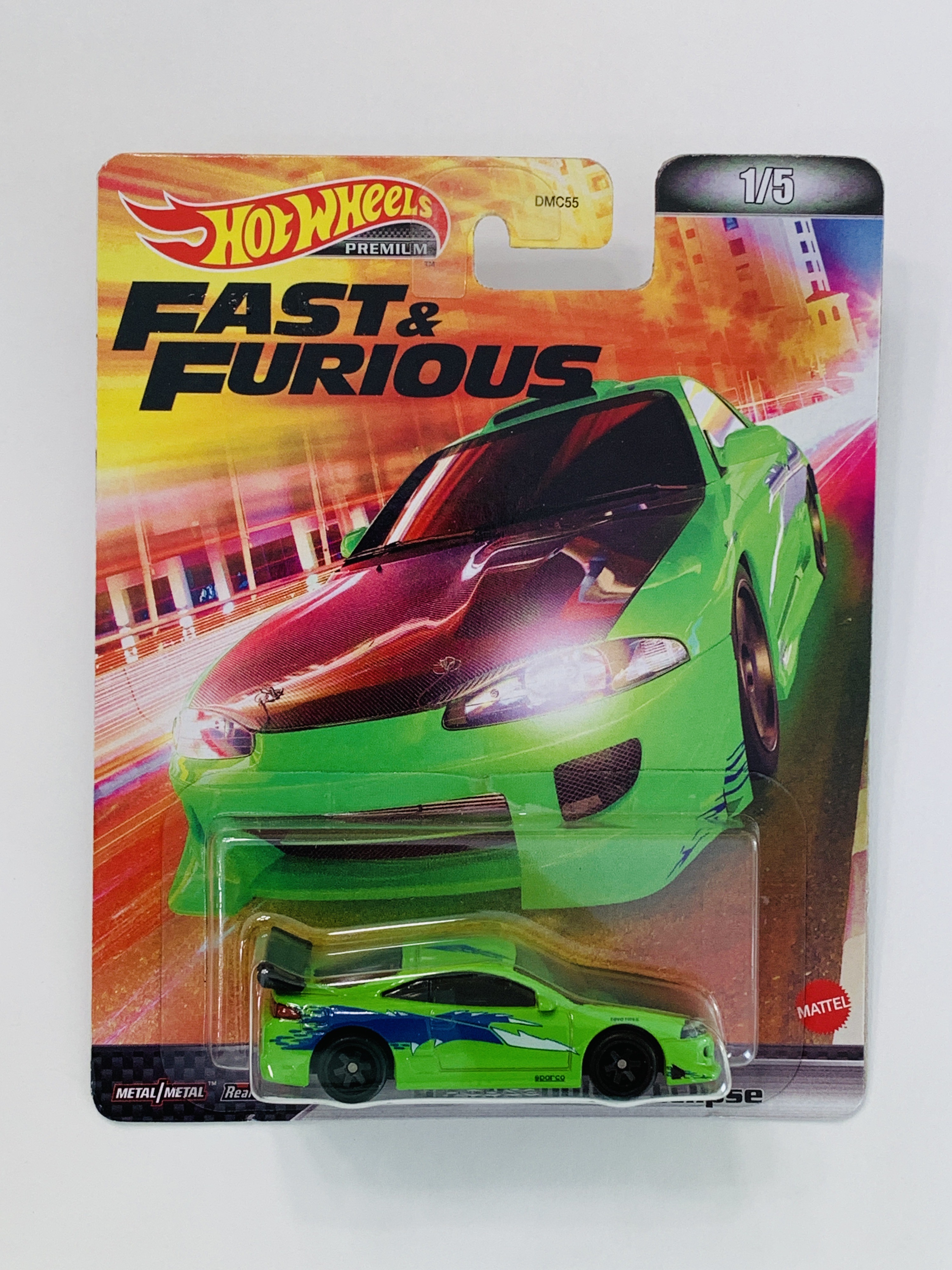 Hot Wheels Premium The Fast And The Furious '95 Mitsubishi Eclipse