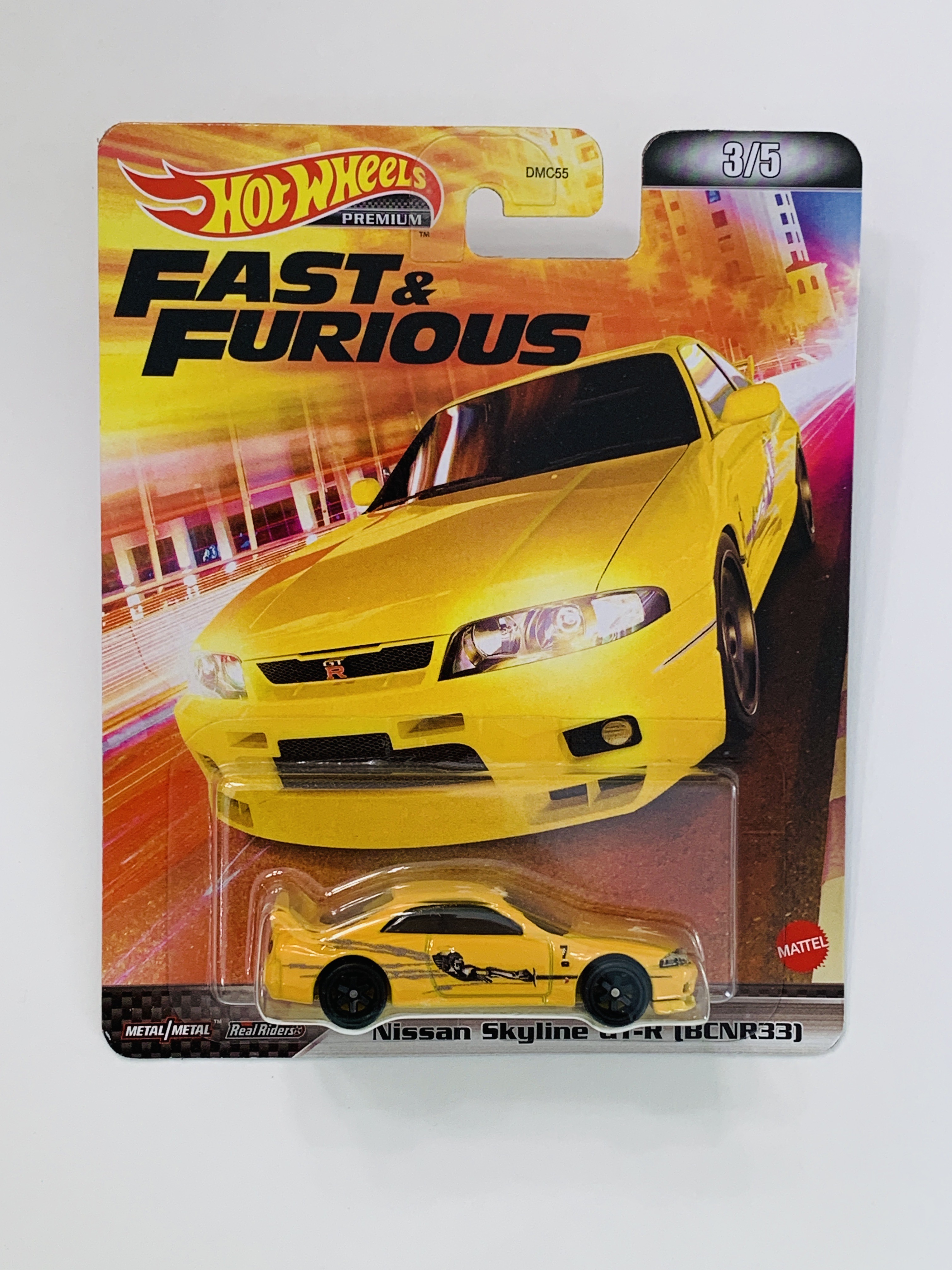 Hot Wheels Premium The Fast And The Furious Nissan Skyline GT-R (BCNR33)