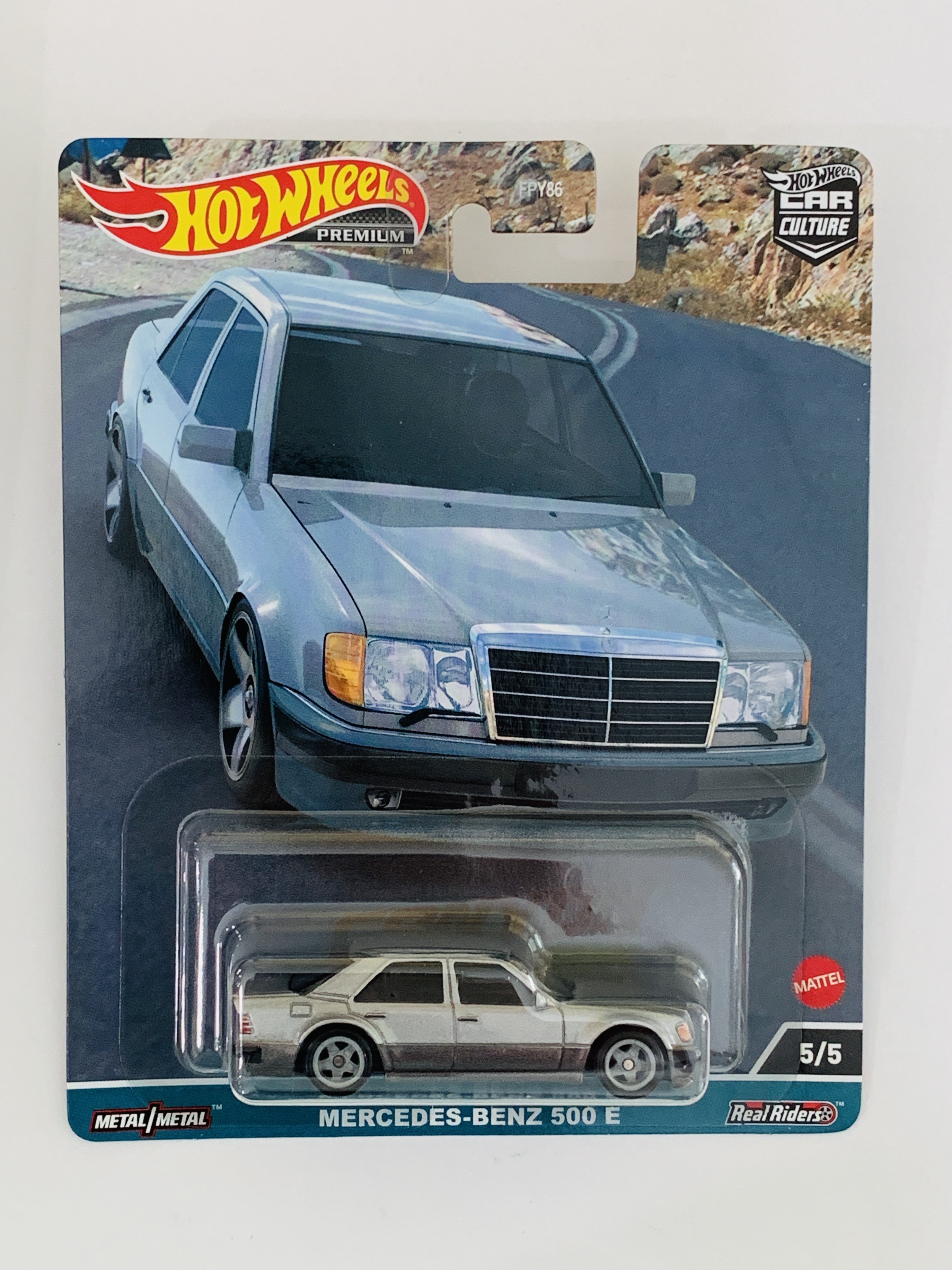 Hot Wheels Premium Car Culture Canyon Warriors – Mercedes-Benz 500E