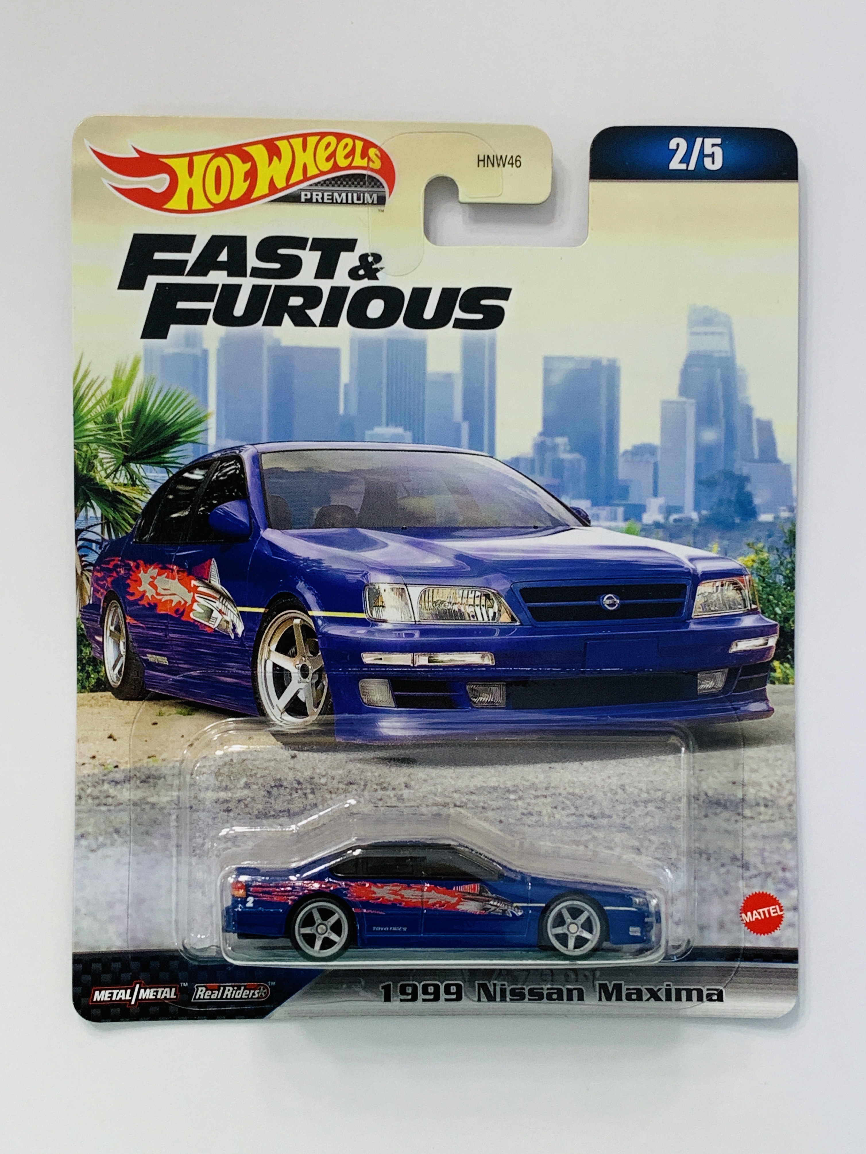 Hot Wheels Premium Fast & Furious 1999 Nissan Maxima 