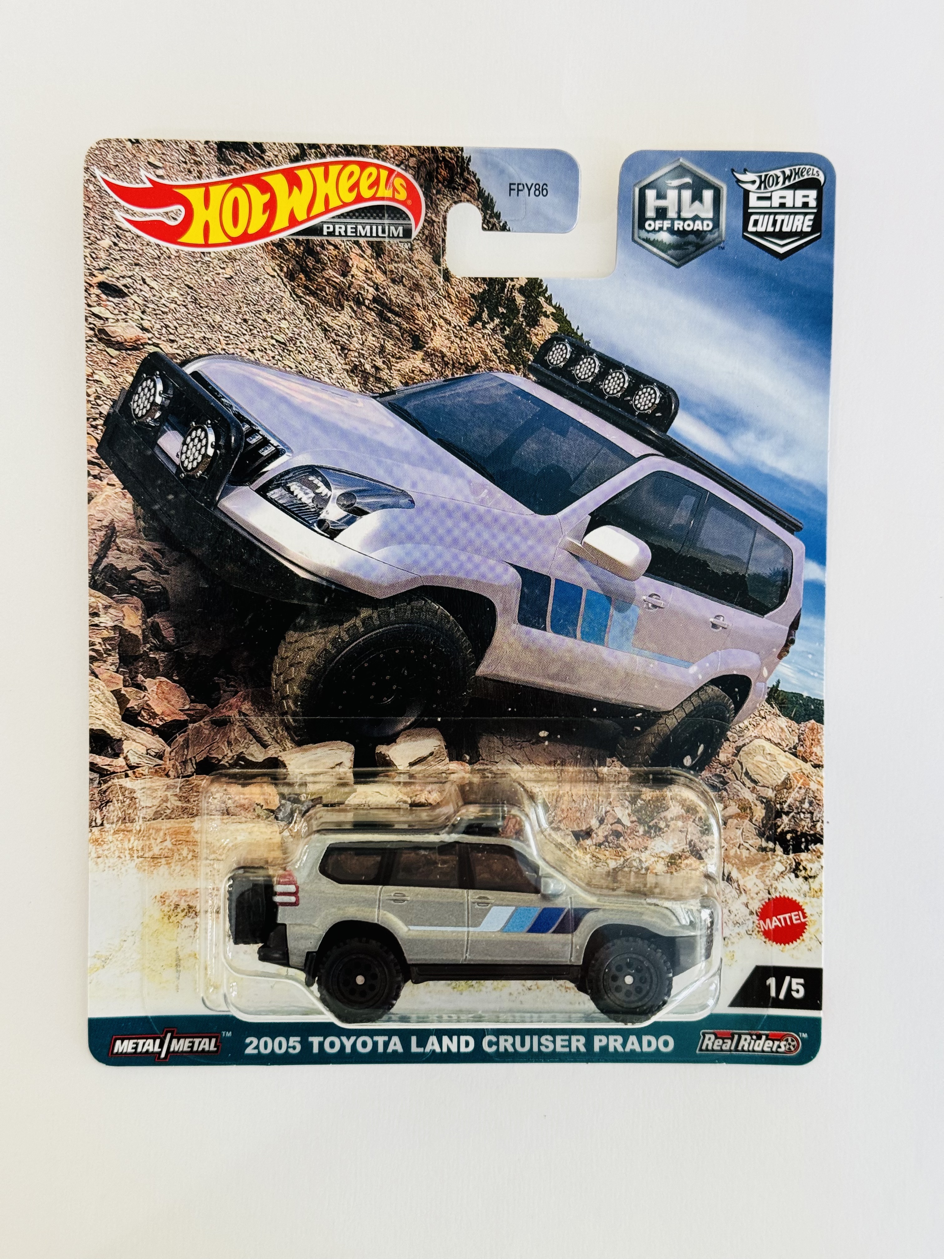 Hot Wheels Premium HW Off Road 2005 Toyota Land Cruiser Prado