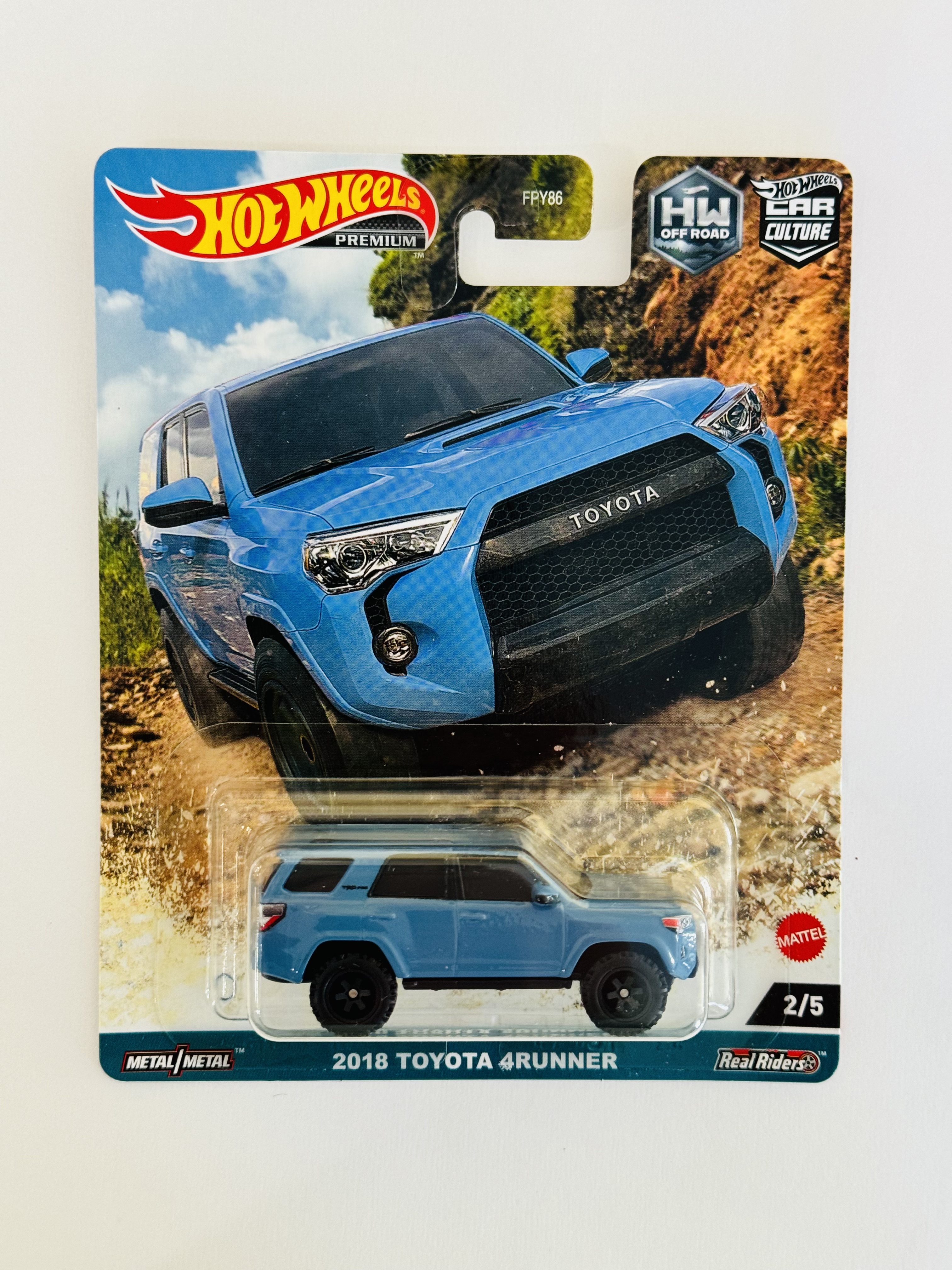 Hot Wheels Premium HW Off Road 2018 Toyota 4Runner