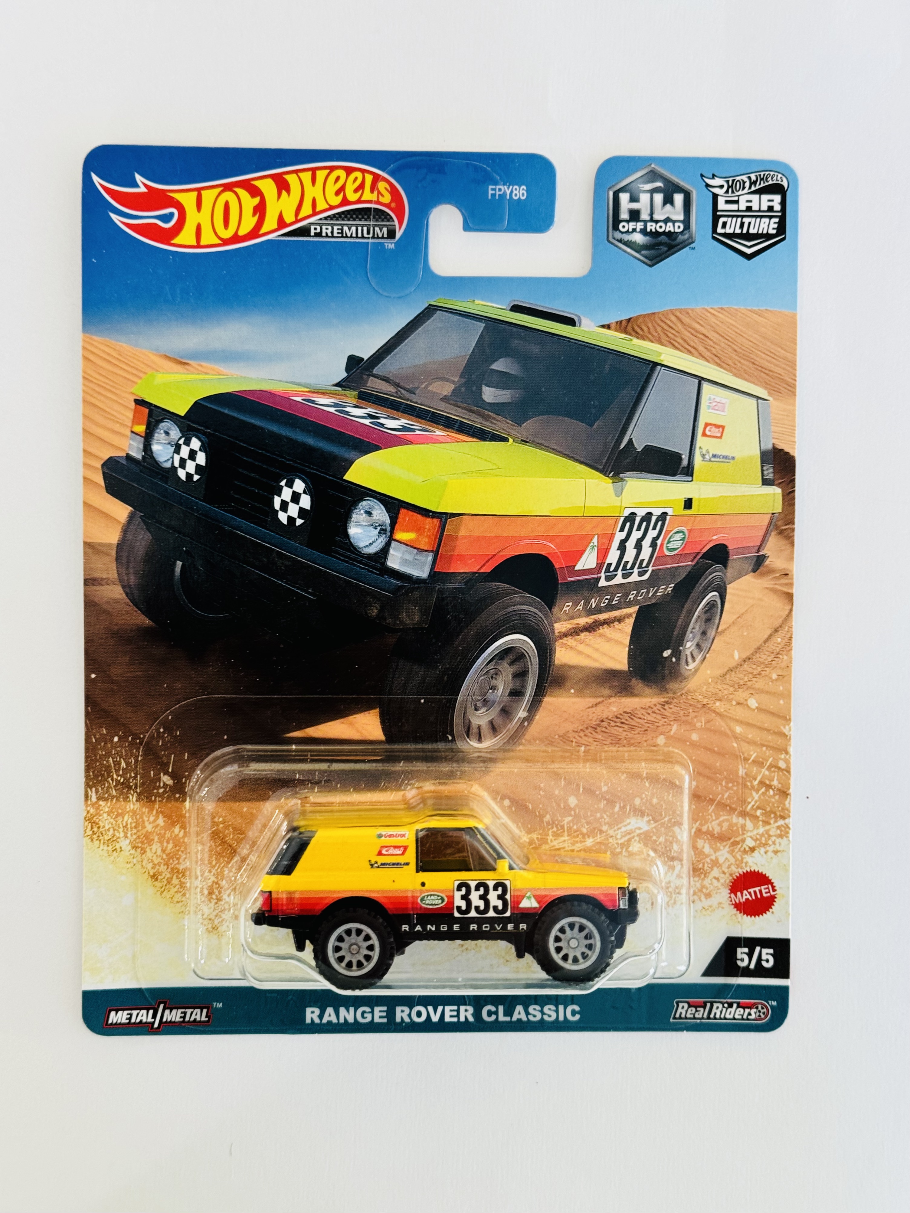 Hot Wheels Premium HW Off Road Range Rover Classic