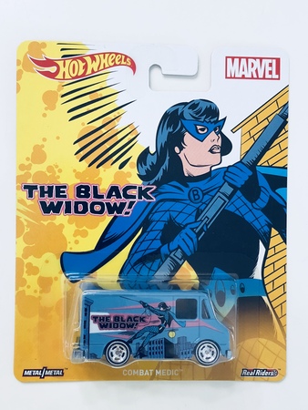Hot Wheels Marvel The Black Widow Combat Medic