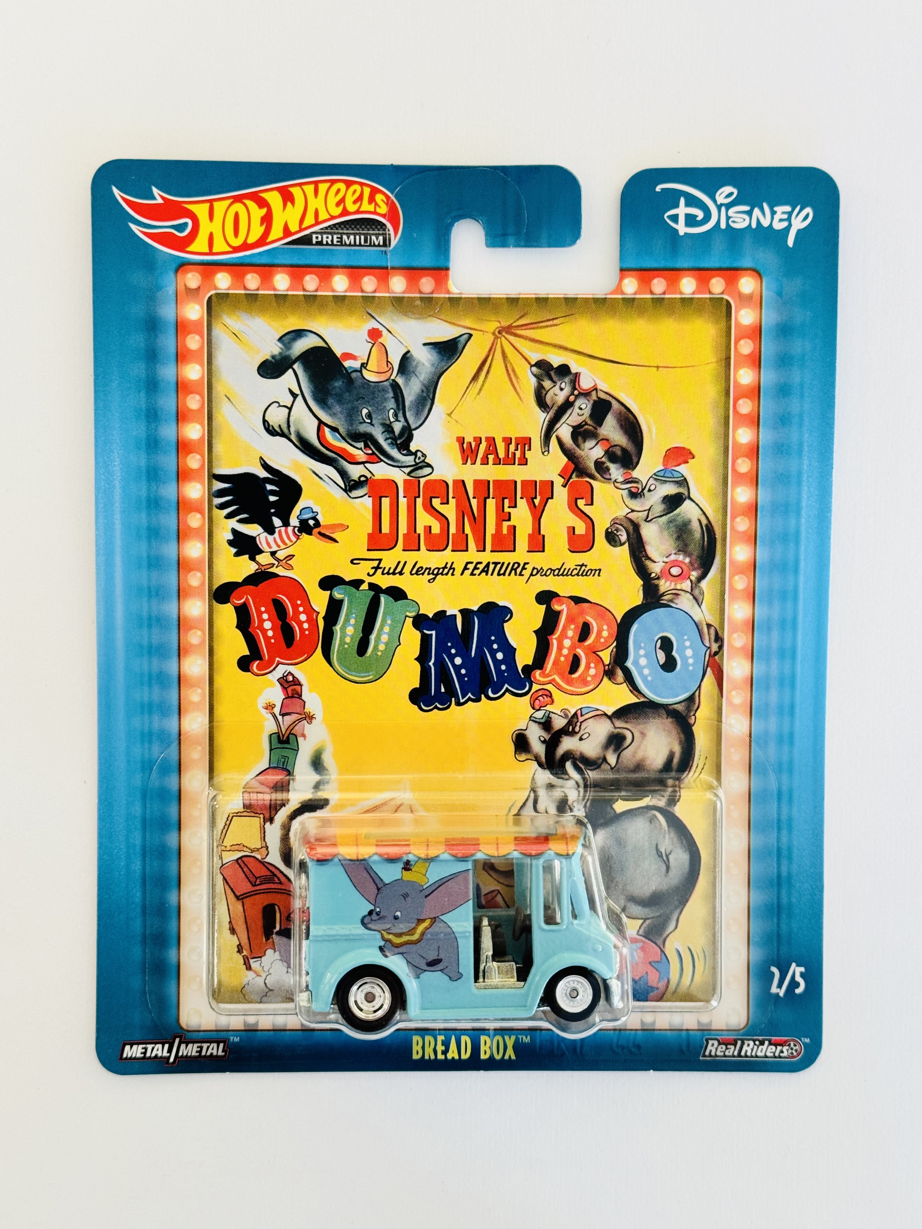Hot Wheels Premium Disney Dumbo Bread Box