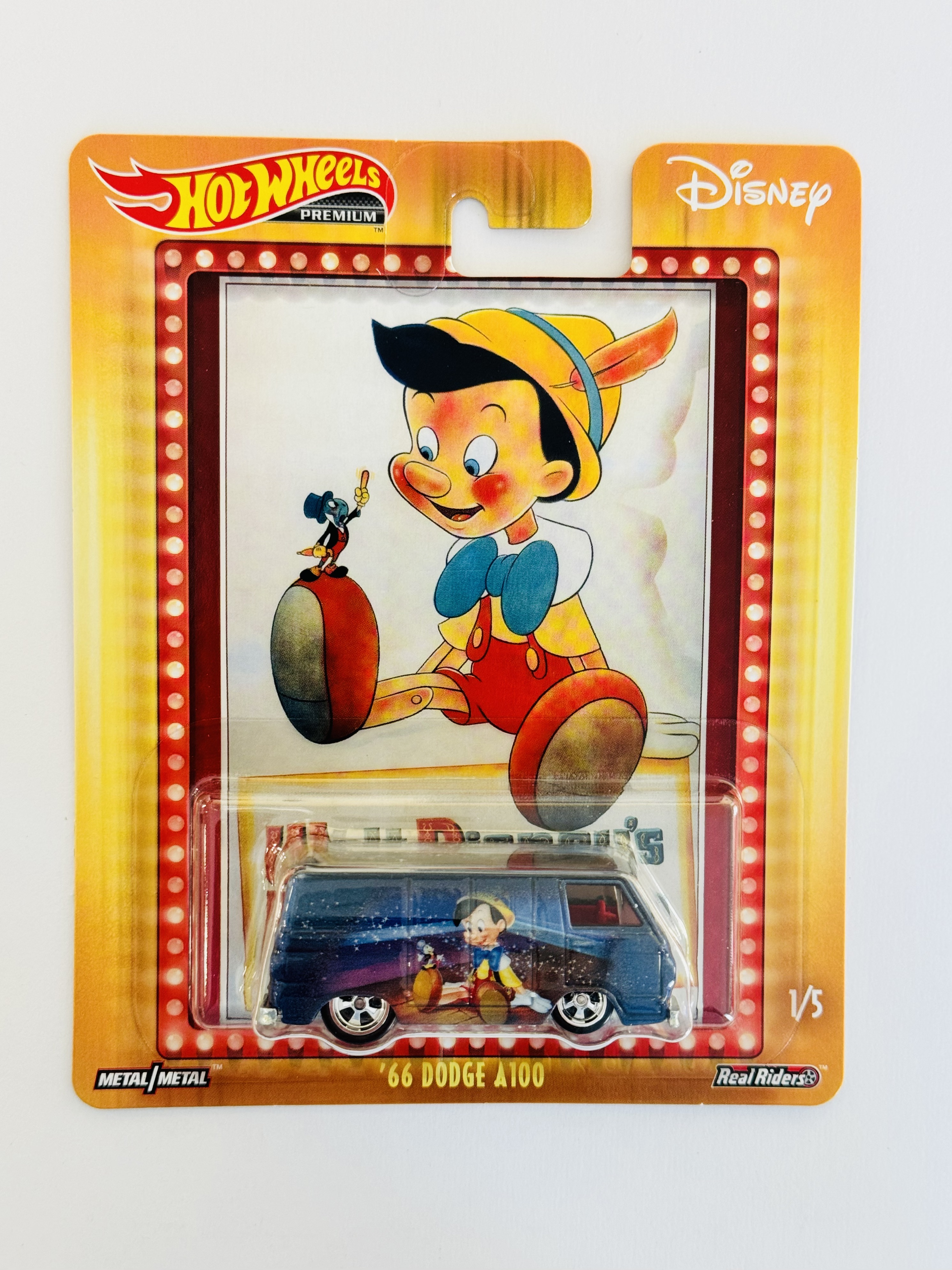 Hot Wheels Premium Disney Pinocchio '66 Dodge A100