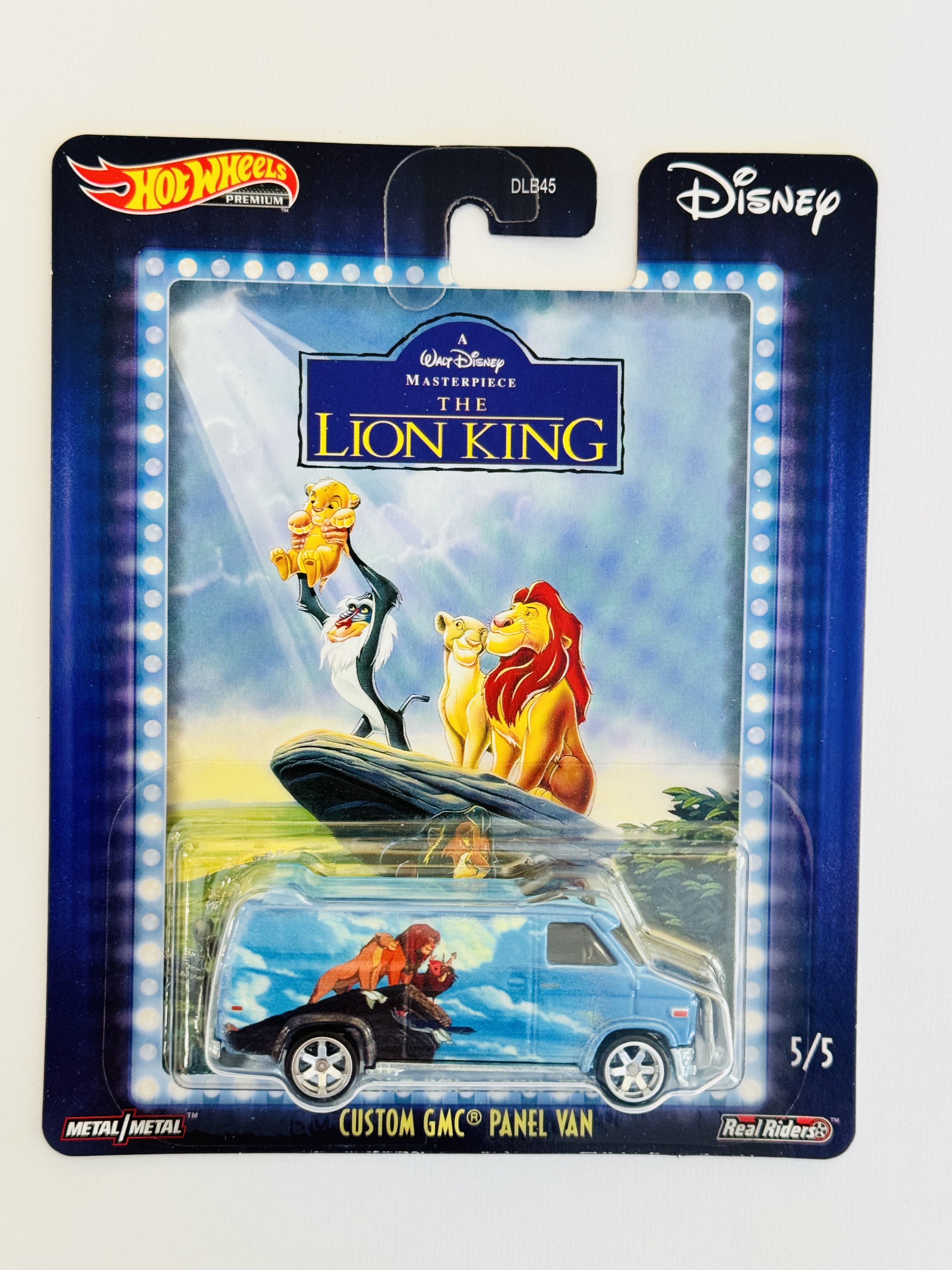 Hot Wheels Premium Disney The Lion King Custom GMC Panel Van