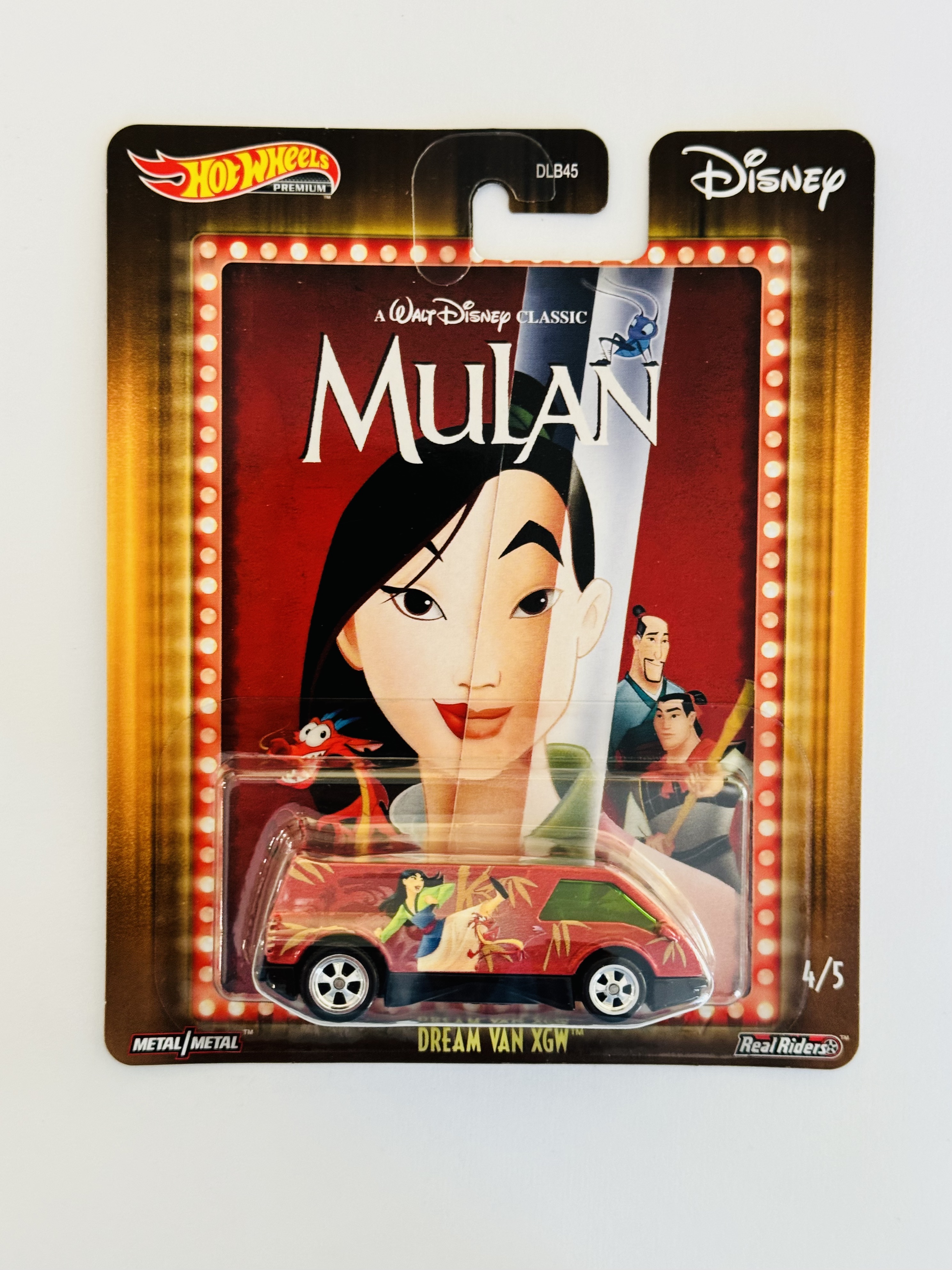 Hot Wheels Premium Disney Mulan Dream Van XGW