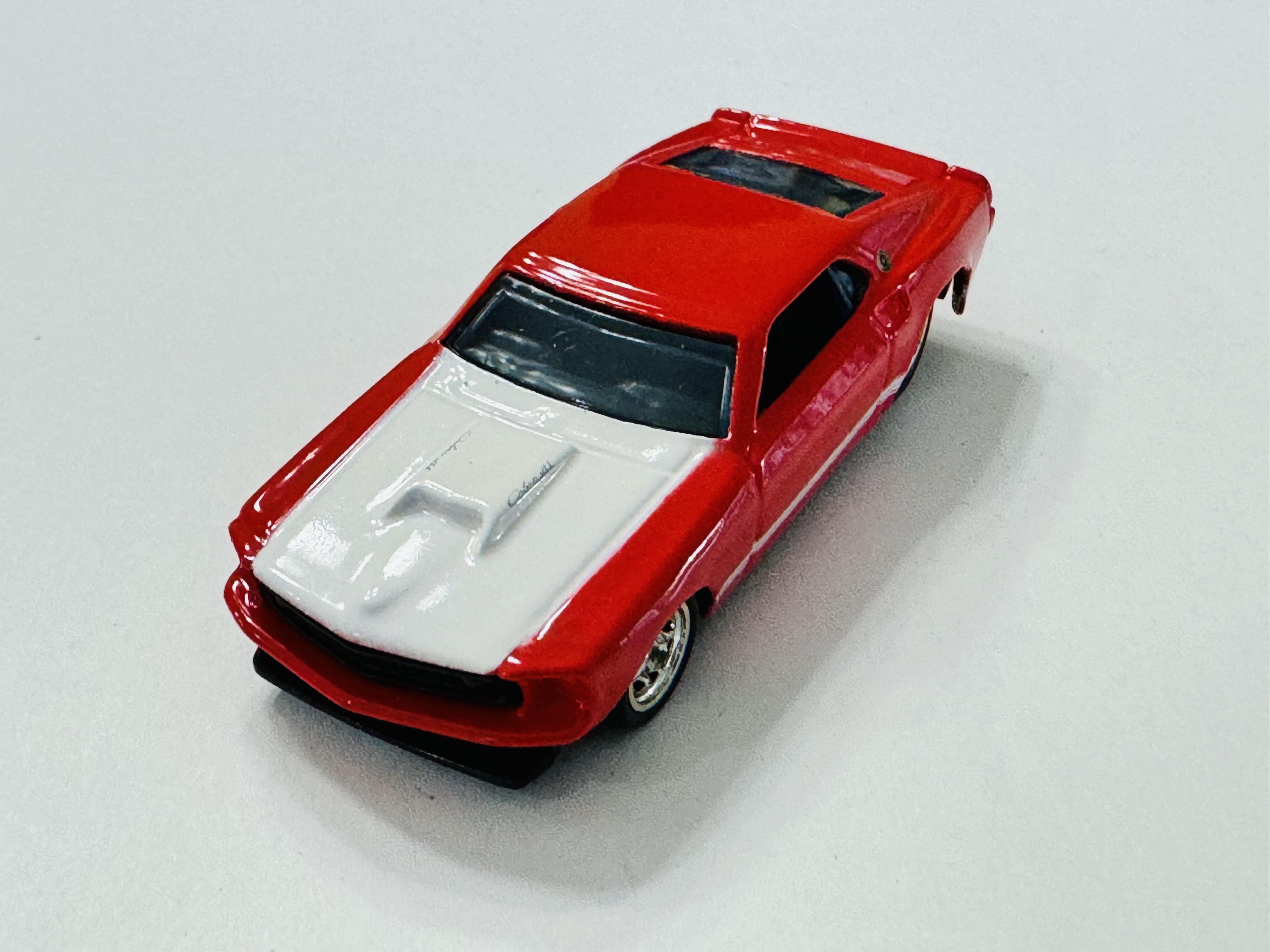 Hot Wheels Larry's Garage '69 Mustang Signed Chase