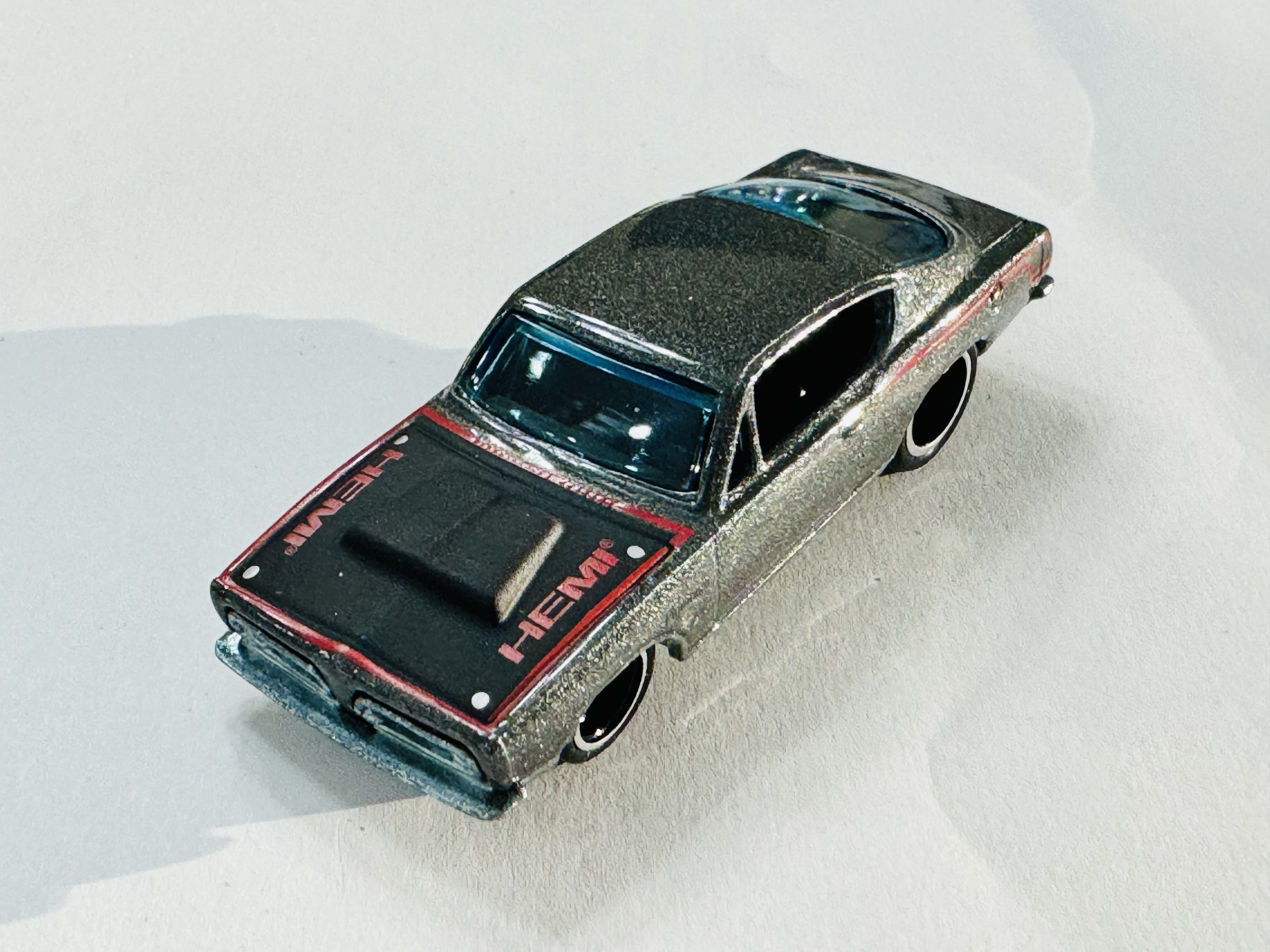 Hot Wheels Exclusive Phil's Garage '68 Plymouth Barracuda Signed Chase