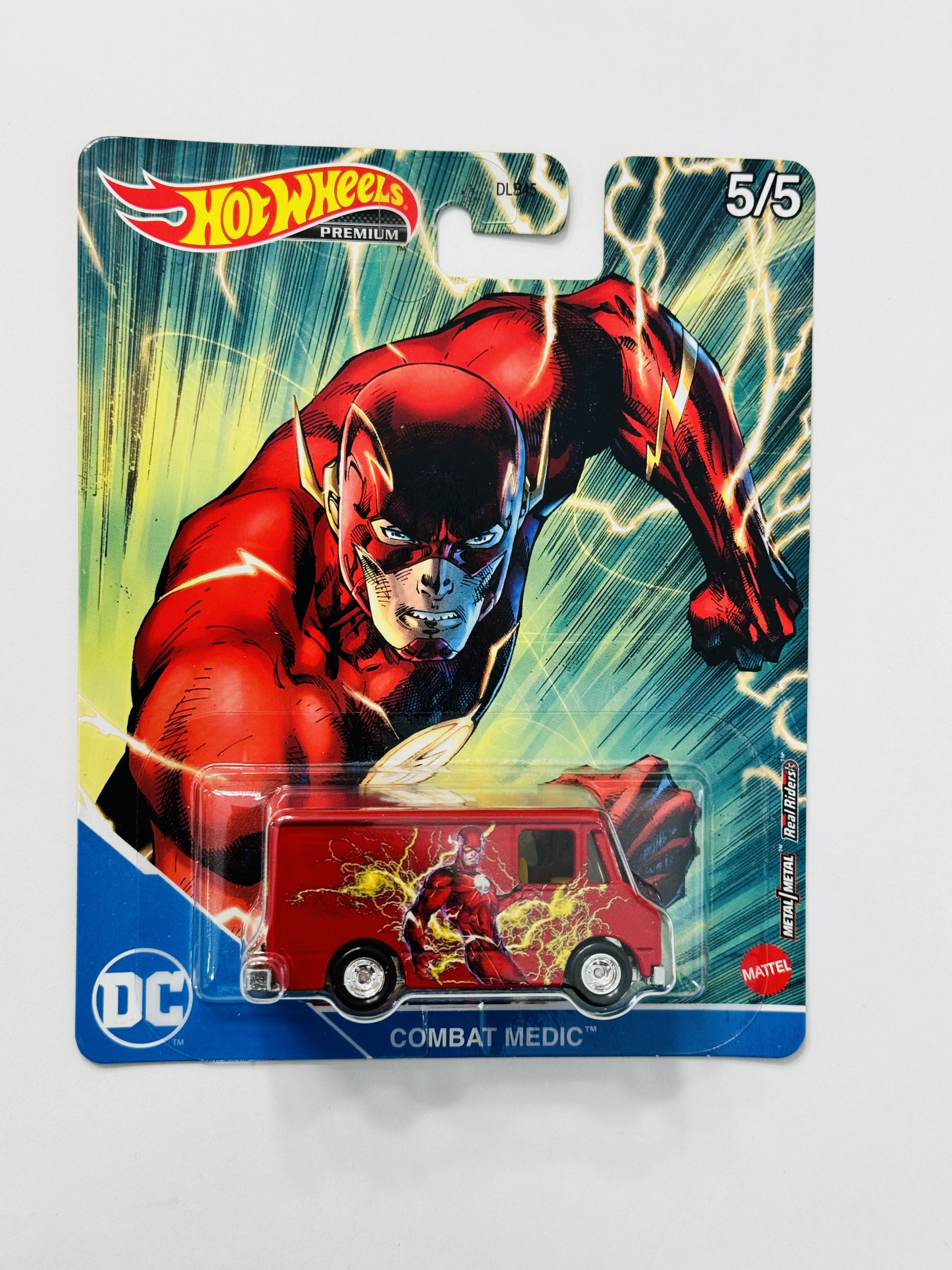 Hot Wheels Premium DC Comics The Flash Combat Medic