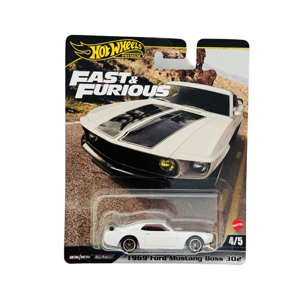 Hot Wheels Premium Fast & Furious 1969 Ford Mustang Boss 302