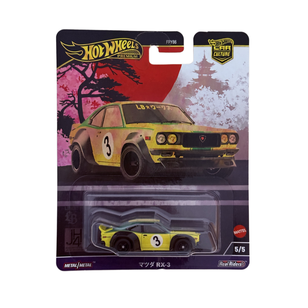 Hot Wheels Premium Japan Historics 4 Mazda RX-3