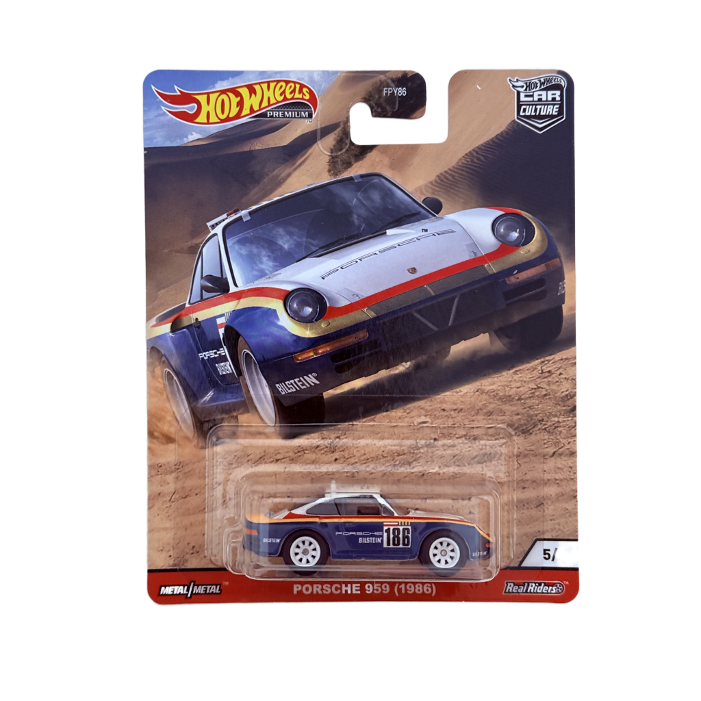Hot Wheels Premium Wild Terrain 1986 Porsche 959