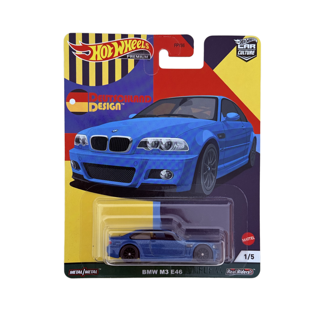 Hot Wheels Premium Deutschland Design BMW M3 E46
