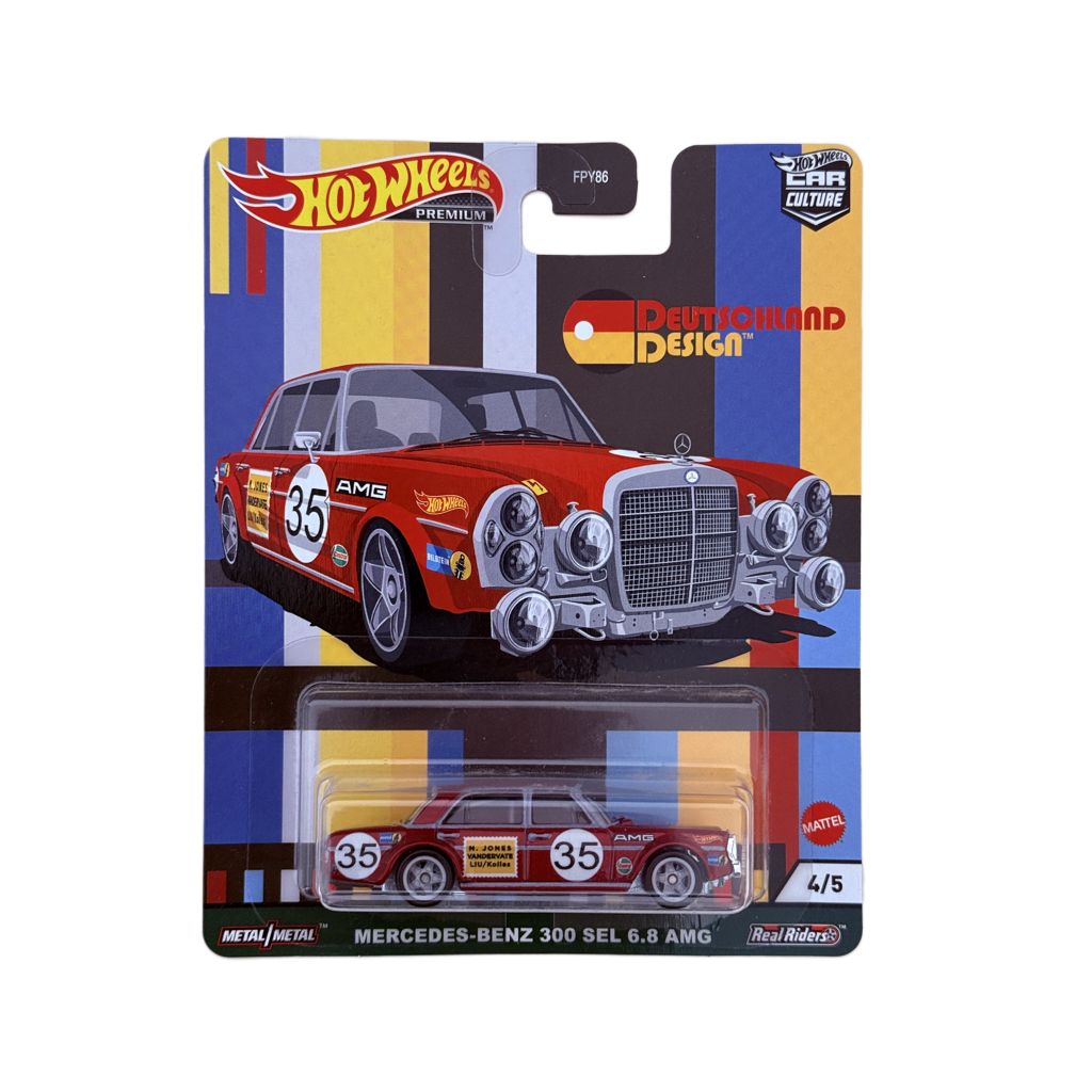Hot Wheels Premium Deutschland Design Mercedes-Benz 300 SEL 6.8 AMG