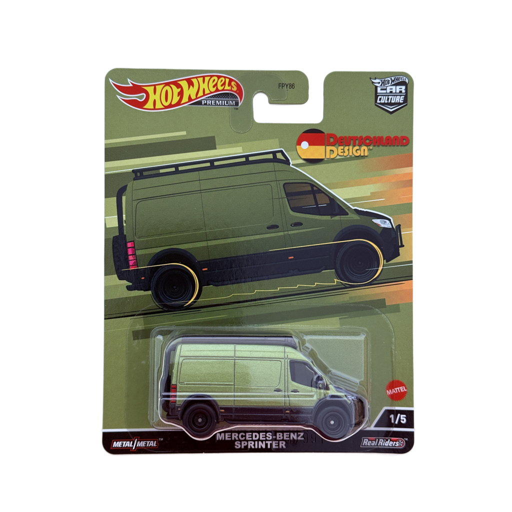 Hot Wheels Premium Deutschland Design Mercedes-Benz Sprinter