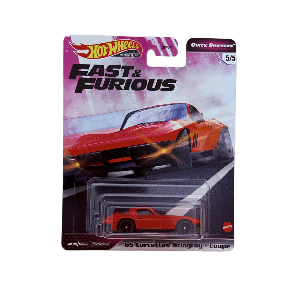 Hot Wheels Premium Fast & Furious Quick Shifters '65 Corvette Stingray Coupe