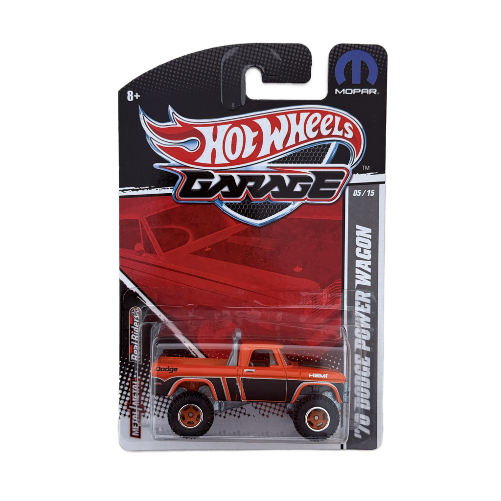 Hot Wheels Garage '70 Dodge Power Wagon