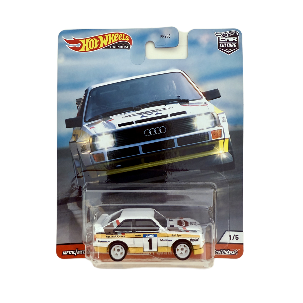 Hot Wheels Premium Thrill Climbers Audi Sport Quattro