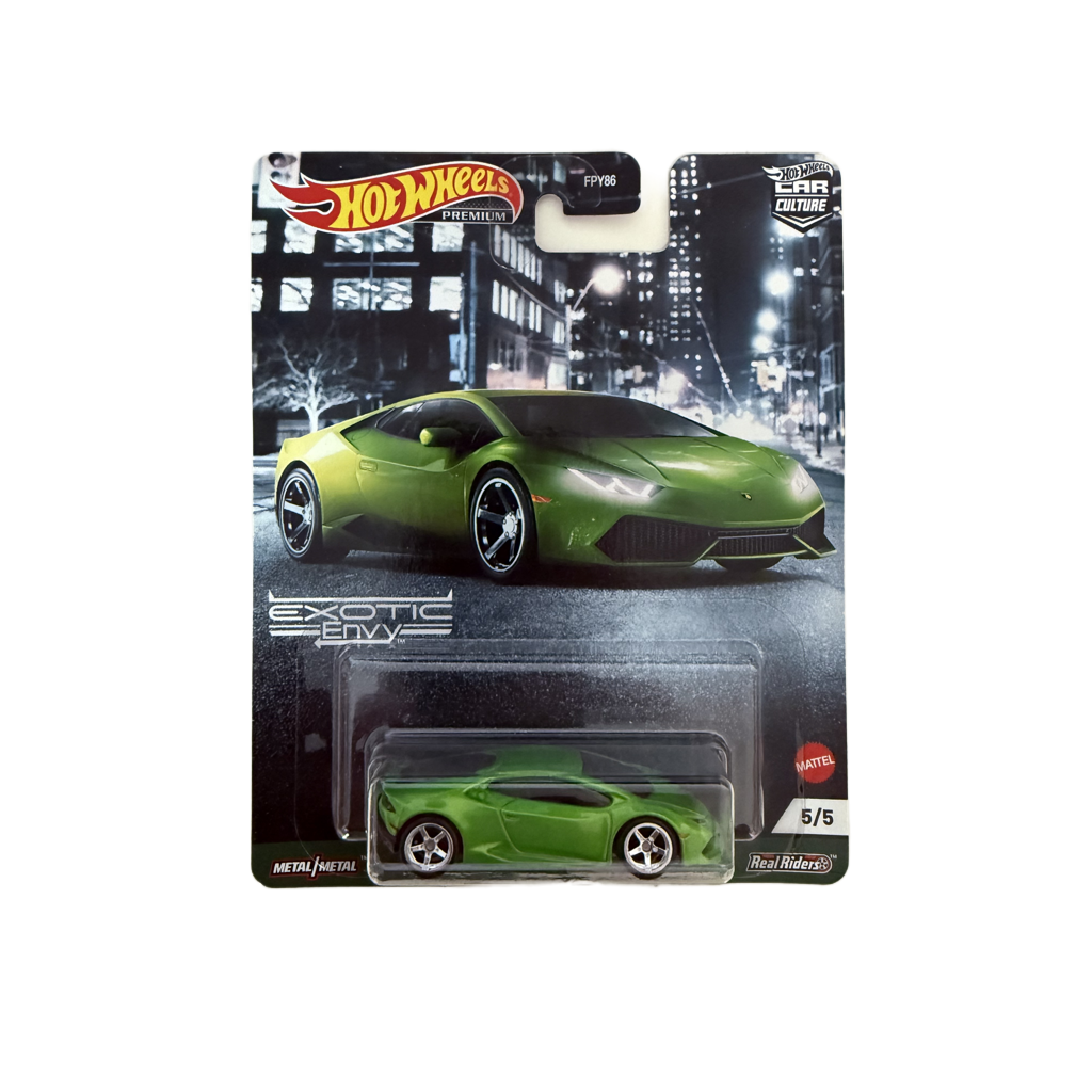 Hot Wheels Premium Exotic Envy Lamborghini Huracan LP 610-4