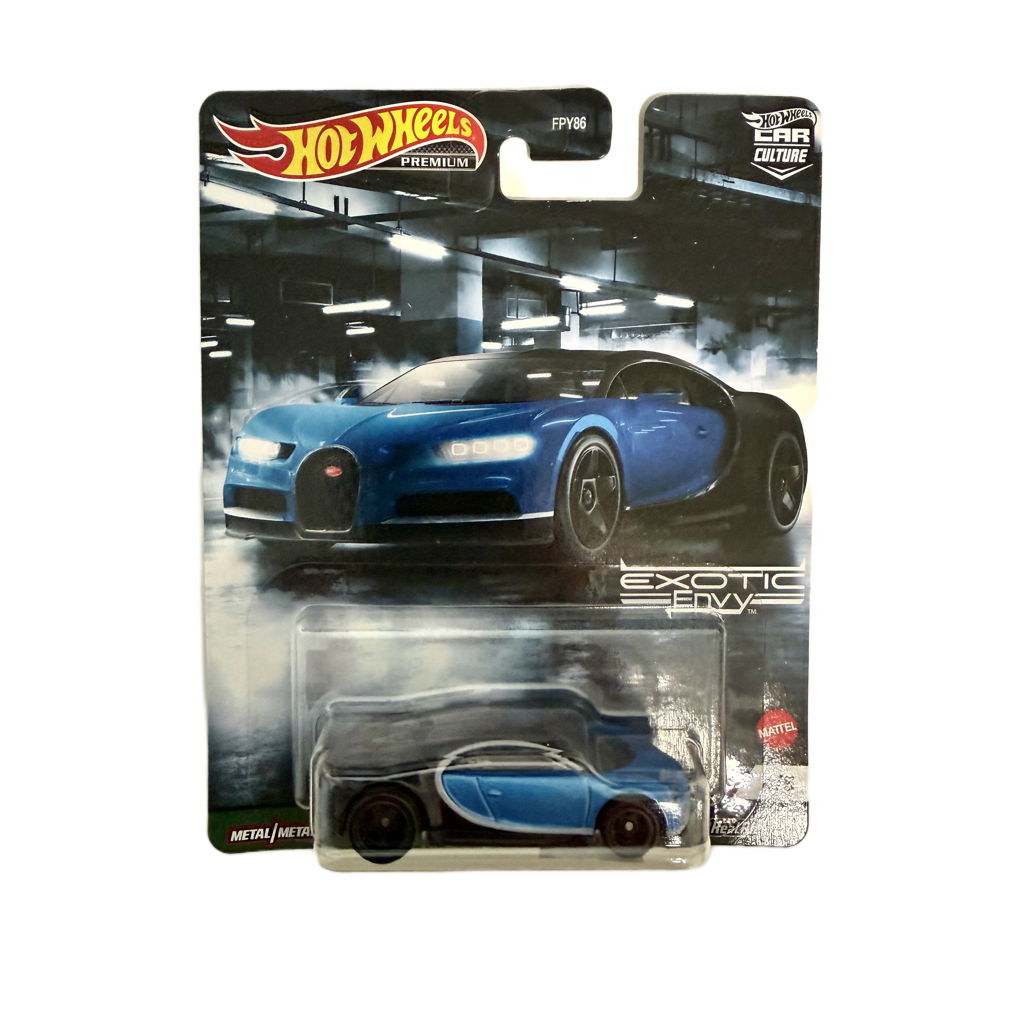 Hot Wheels Premium Exotic Envy '16 Bugatti Chiron