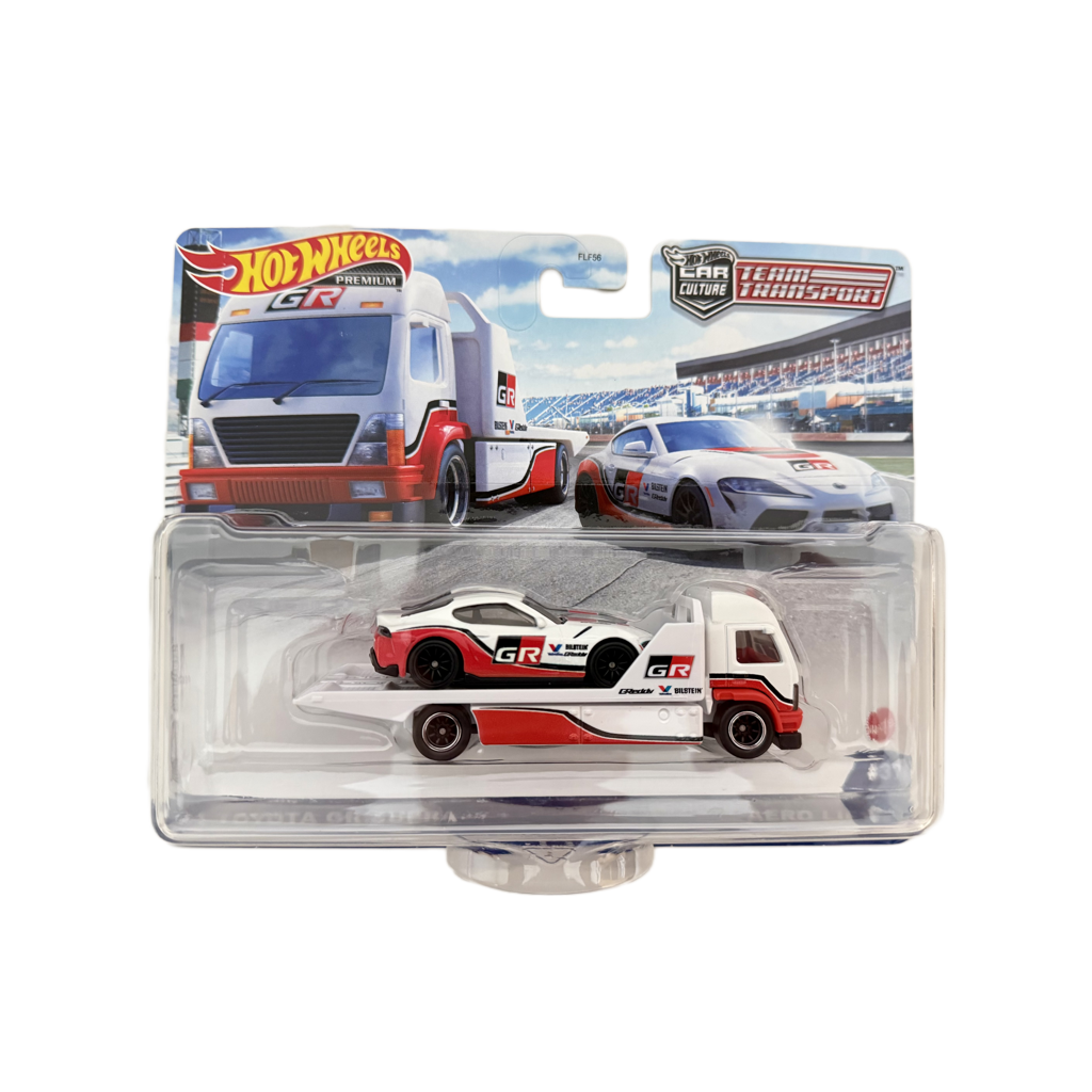 Hot Wheels Team Transport #37 '21 Toyota GR Supra / Aero Lift