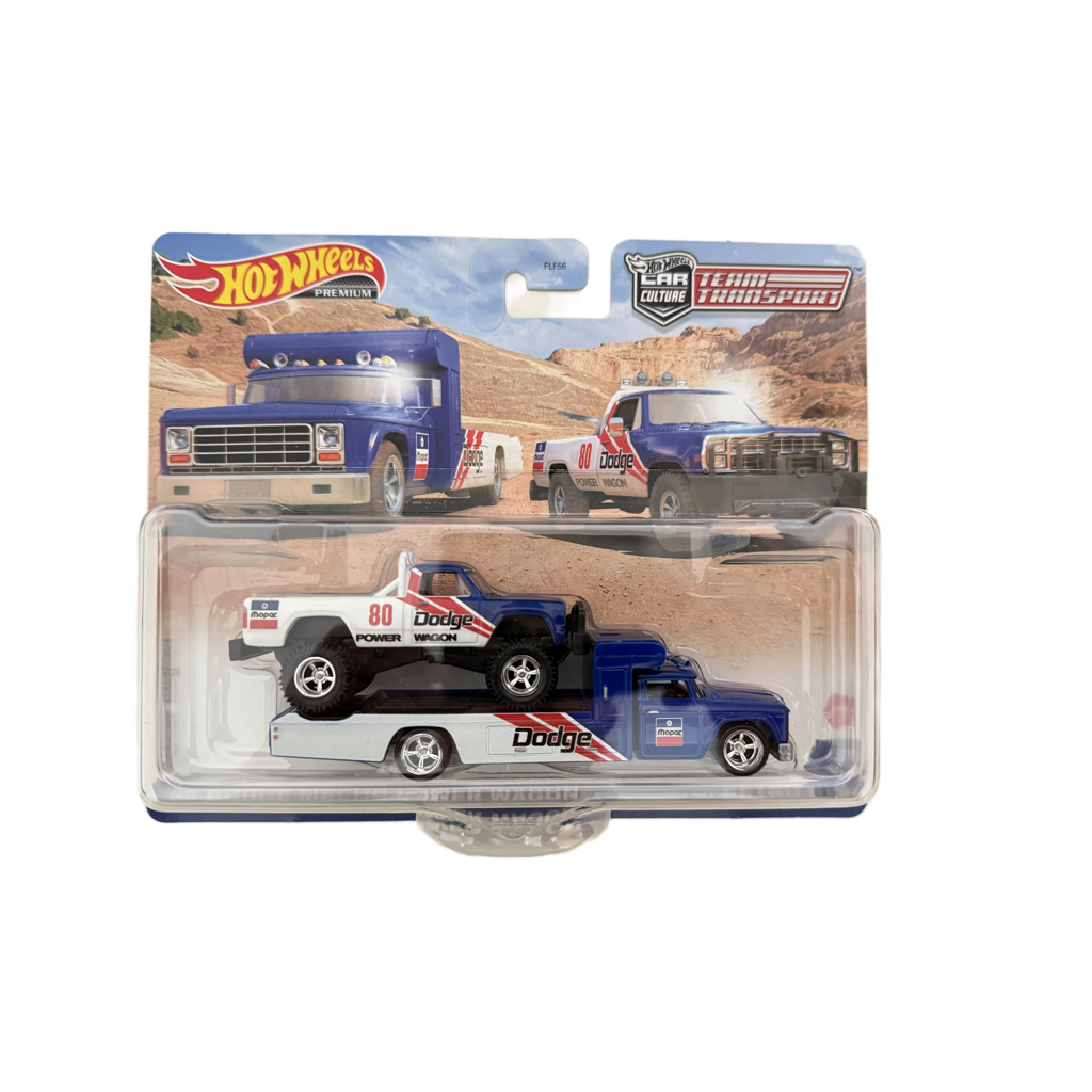 Hot Wheels Team Transport #51 '80 Dodge Macho Power Wagon / Retro Rig