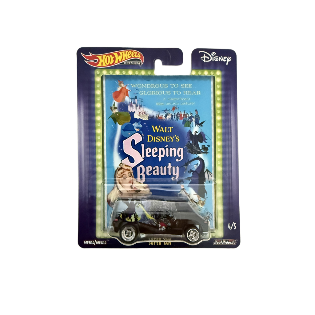 Hot Wheels Premium Disney Sleeping Beauty Super Van