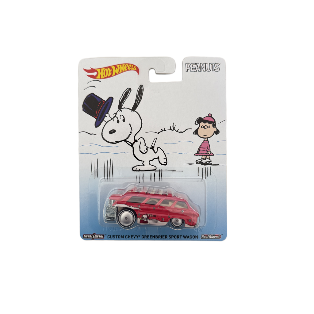 Hot Wheels Peanuts Custom Chevy Greenbriar Sport Wagon
