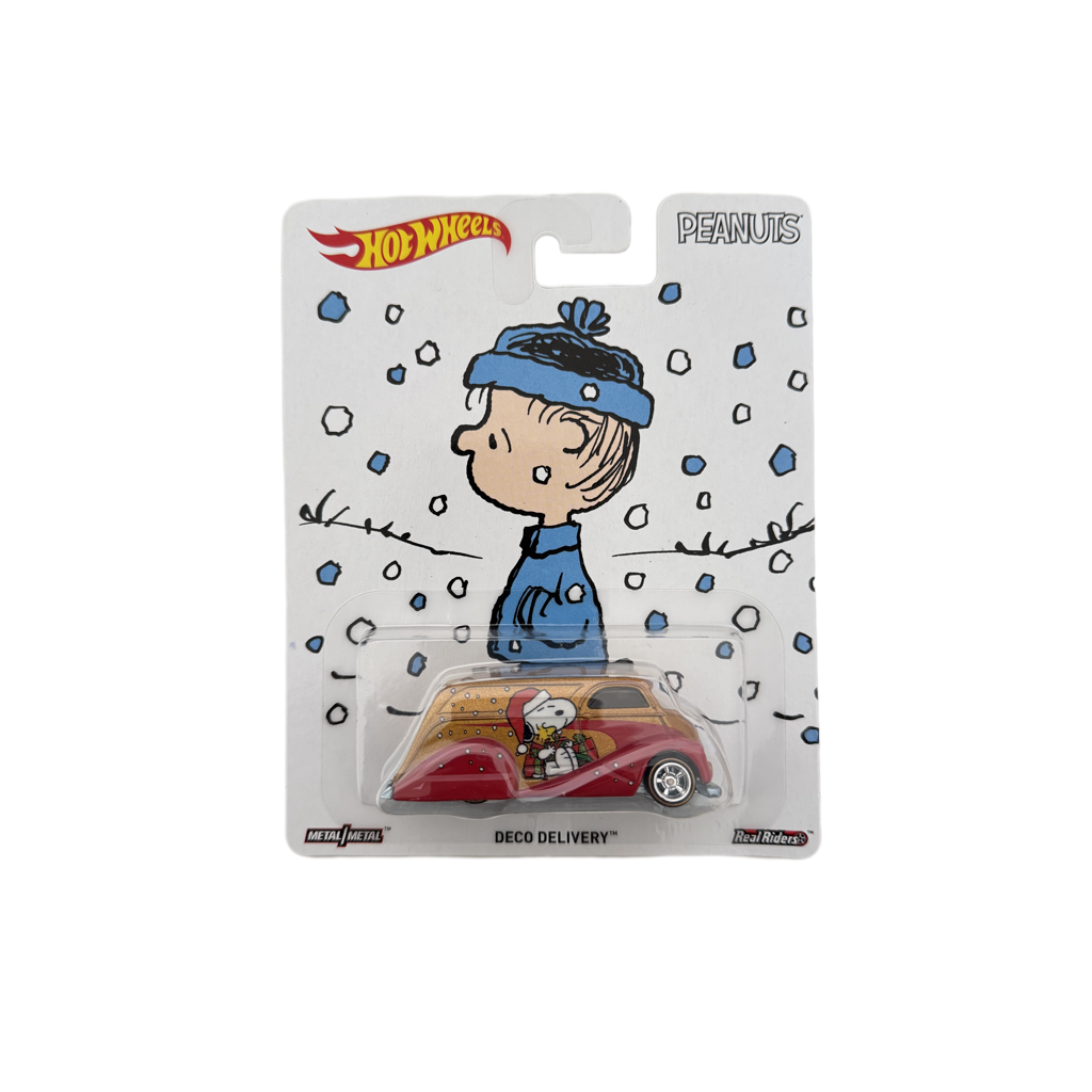Hot Wheels Peanuts Deco Delivery