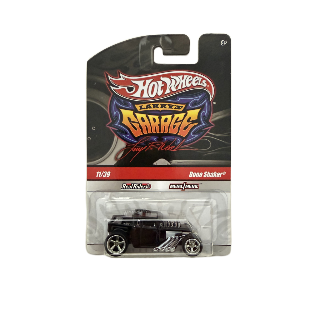 Hot Wheels Larry's Garage Bone Shaker Signed Chase