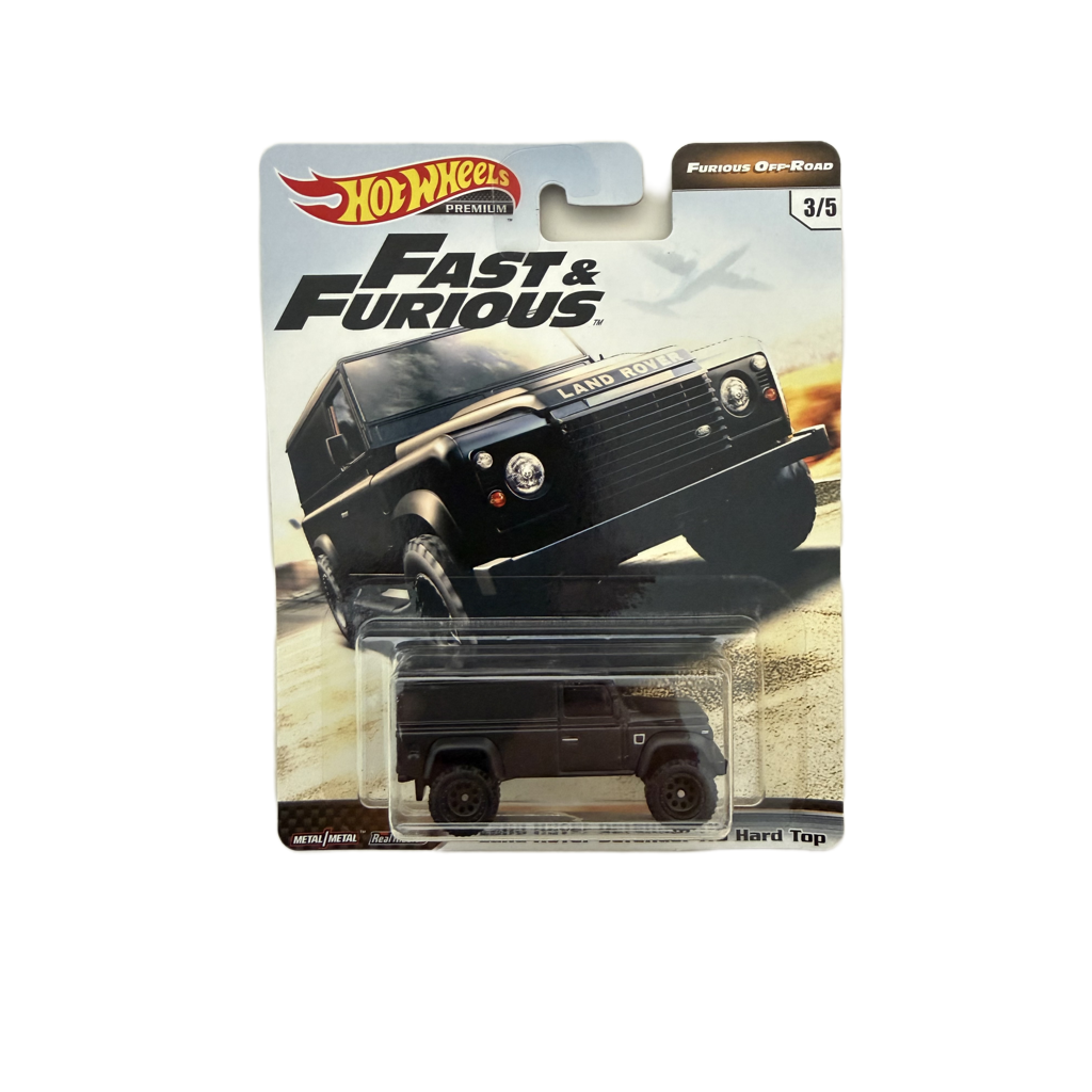 Hot Wheels Premium Fast & Furious Furious Off-Road Land Rover Defender 110 Hard Top
