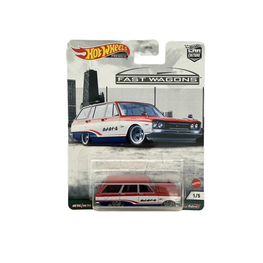 Hot Wheels Premium Fast Wagons '69 Nissan Skyline Van