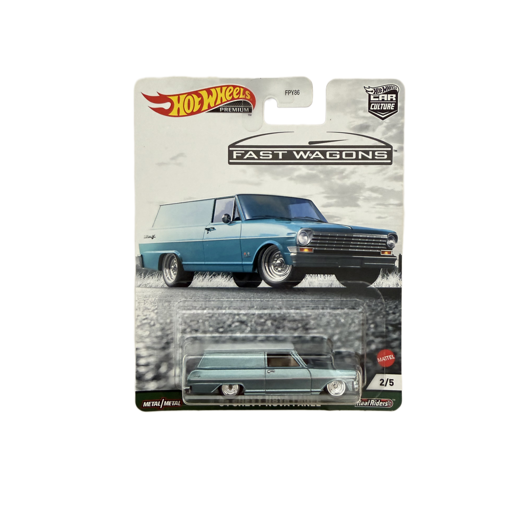 Hot Wheels Premium Fast Wagons '64 Chevy Nova Panel