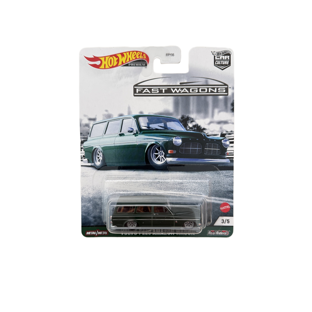 Hot Wheels Premium Fast Wagons Volvo P220 Amazon Wagon