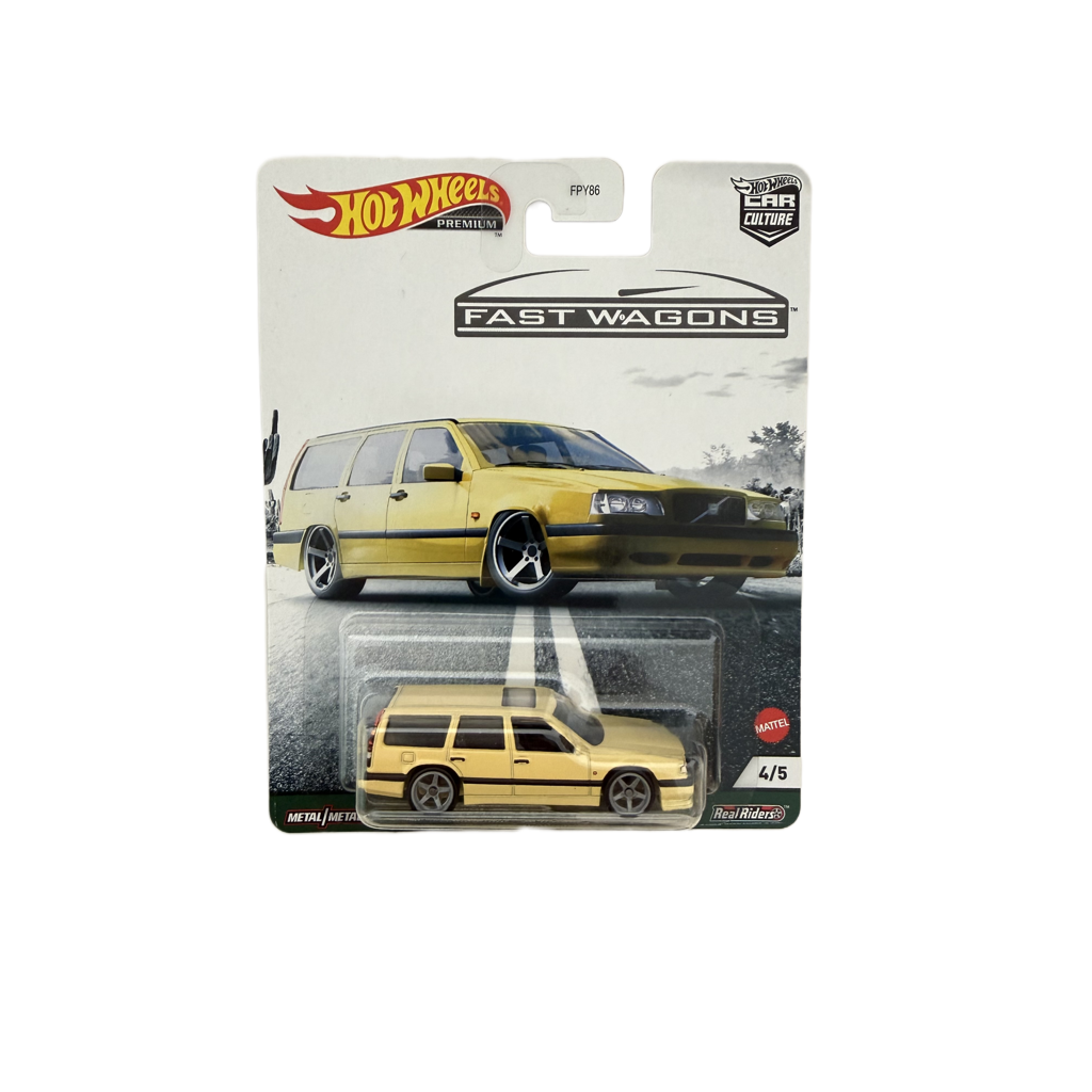 Hot Wheels Premium Fast Wagons Volvo 850 Estate Wagon