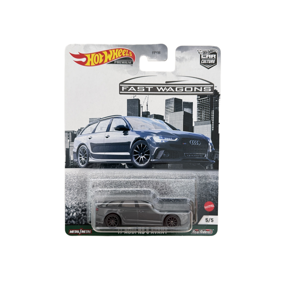Hot Wheels Premium Fast Wagons '17 Audi RS 6 Avant