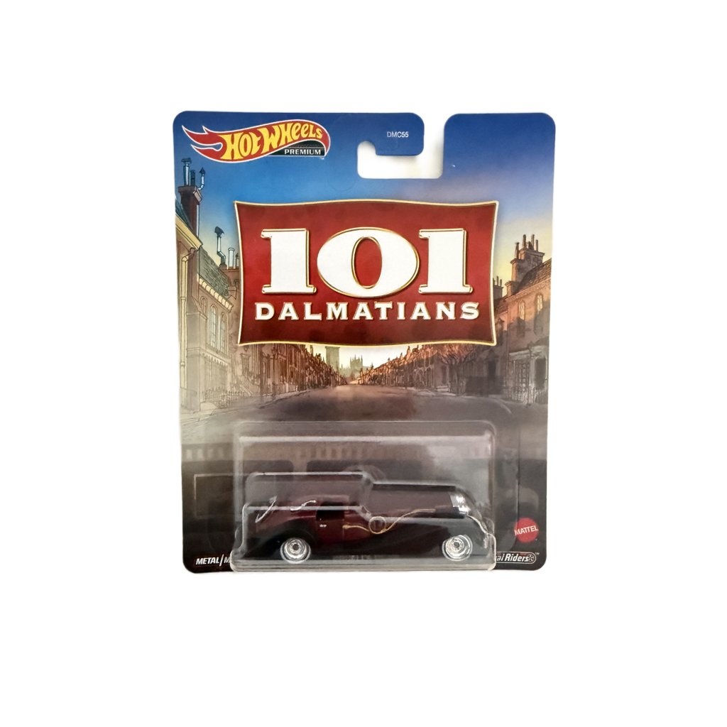 Hot Wheels Premium 101 Dalmatians Cruella De Vil