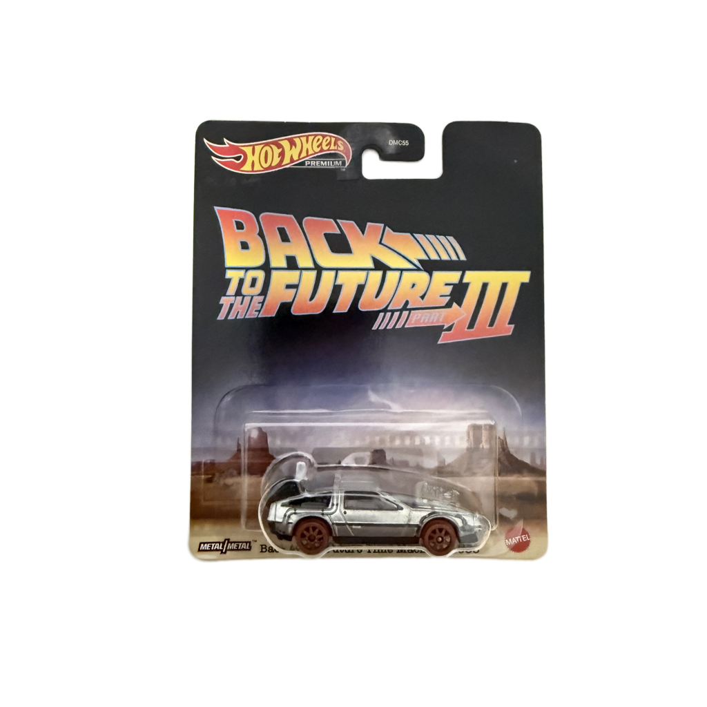 Hot Wheels Premium Back To The Future III Time Machine - 1955