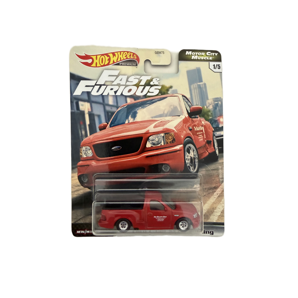 Hot Wheels Premium Fast & Furious Motor City Muscle Ford F-150 SVT Lightning