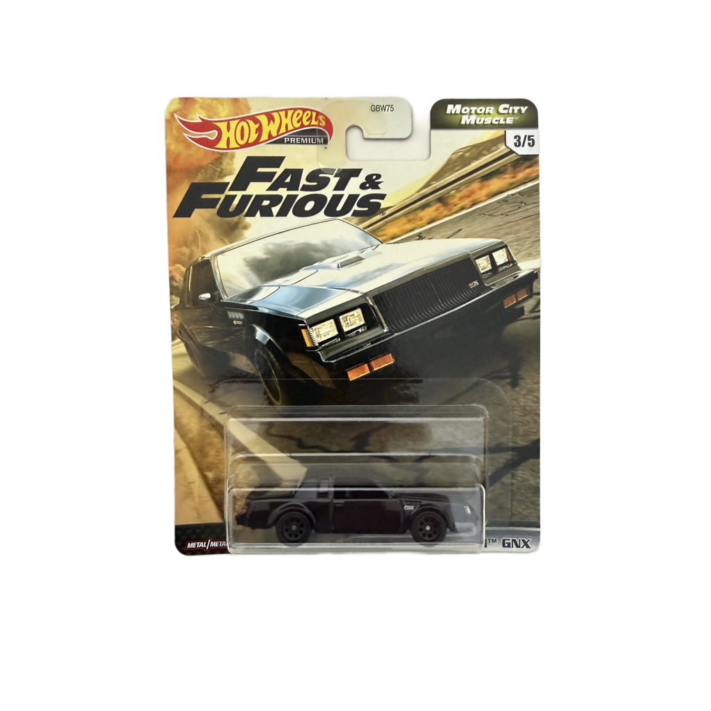 Hot Wheels Premium Fast & Furious Motor City Muscle '87 Buick Grand National GNX