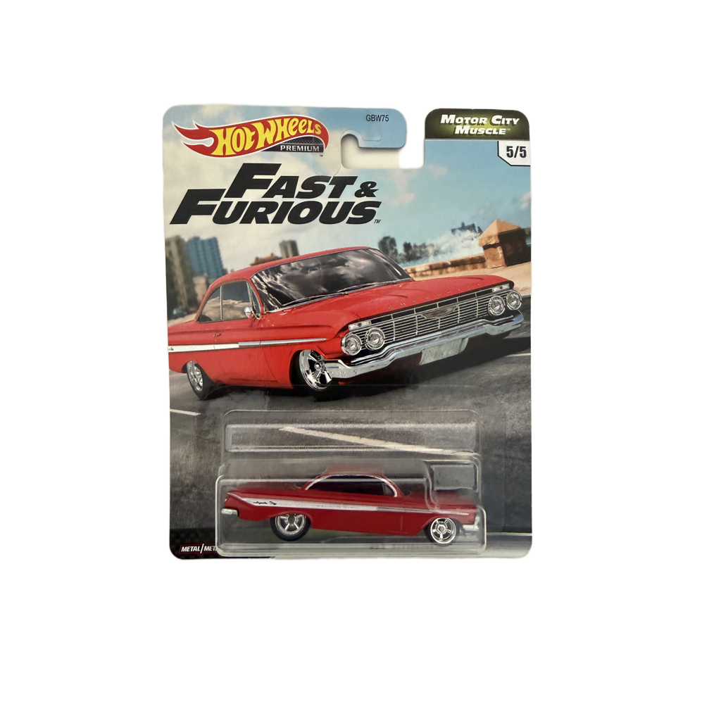 Hot Wheels Premium Fast & Furious Motor City Muscle '61 Impala