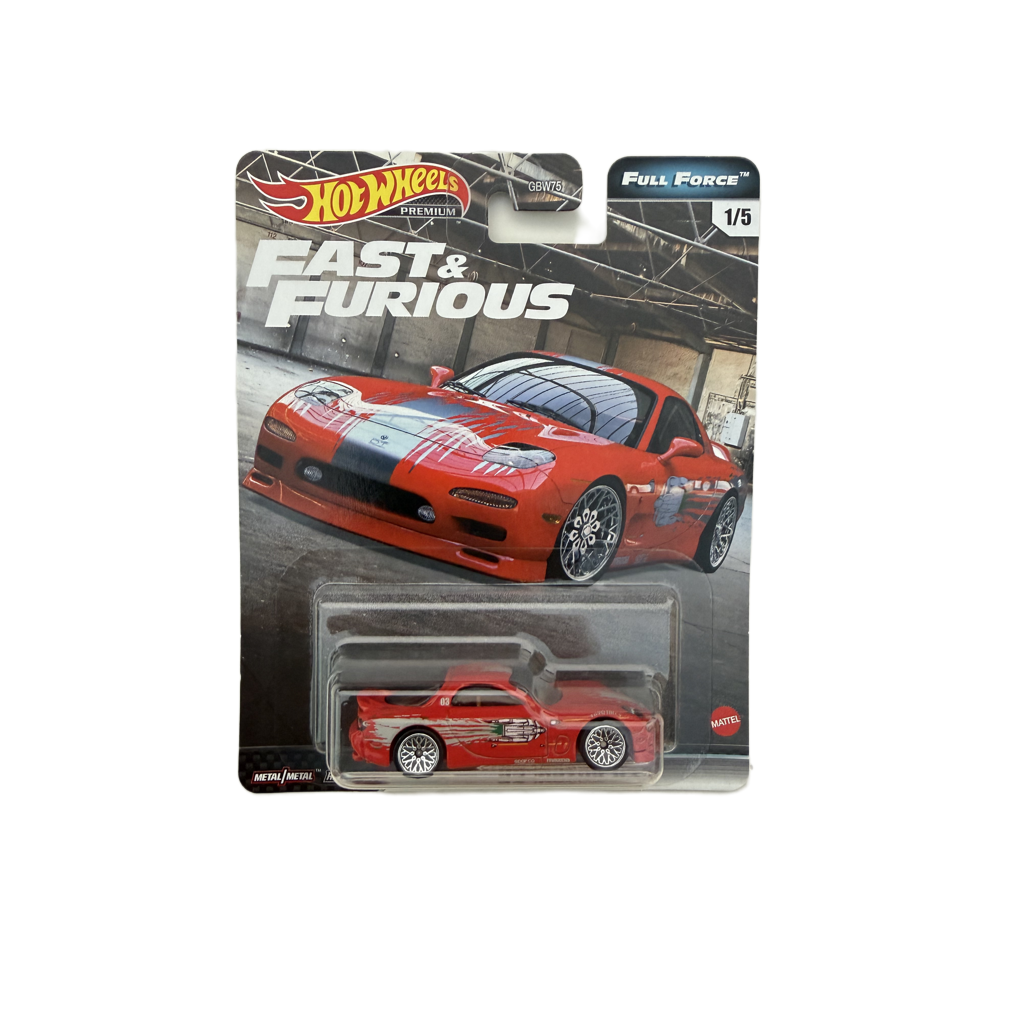 Hot Wheels Premium Fast & Furious Full Force '95 Mazda RX-7